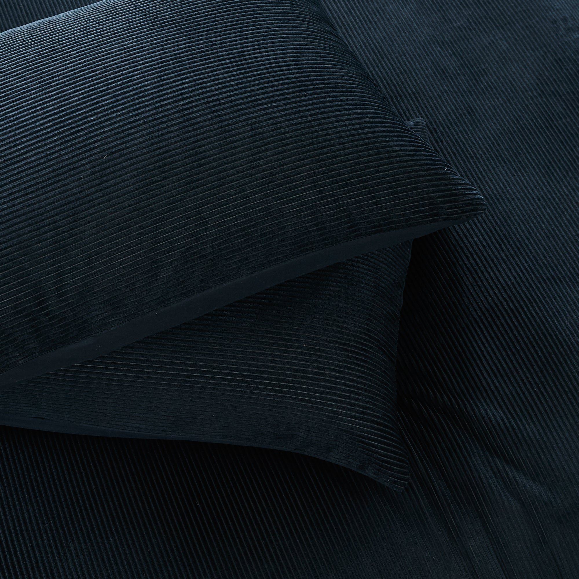 Arden Ribbed Corduroy Comforter Set - Soft & Durable Bedding Collection for Cozy Bedroom Decor | Perfect for Winter Nights & Home Styling