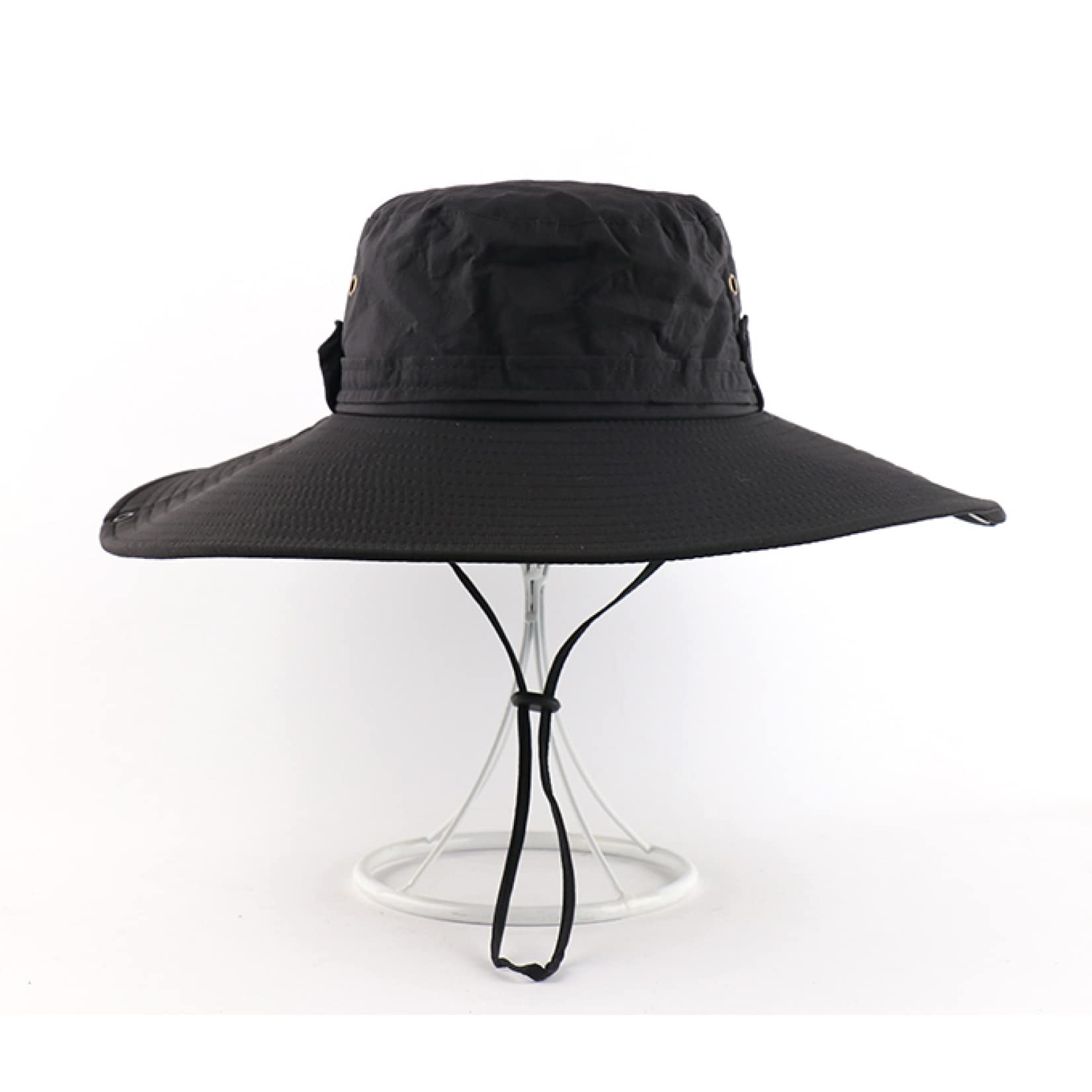 Breathable Mesh Sun Hat for Men - Wide Brim Summer Bucket Hat for Outdoor Fishing, Hiking & Beach Activities - UV Protection Casual Cap