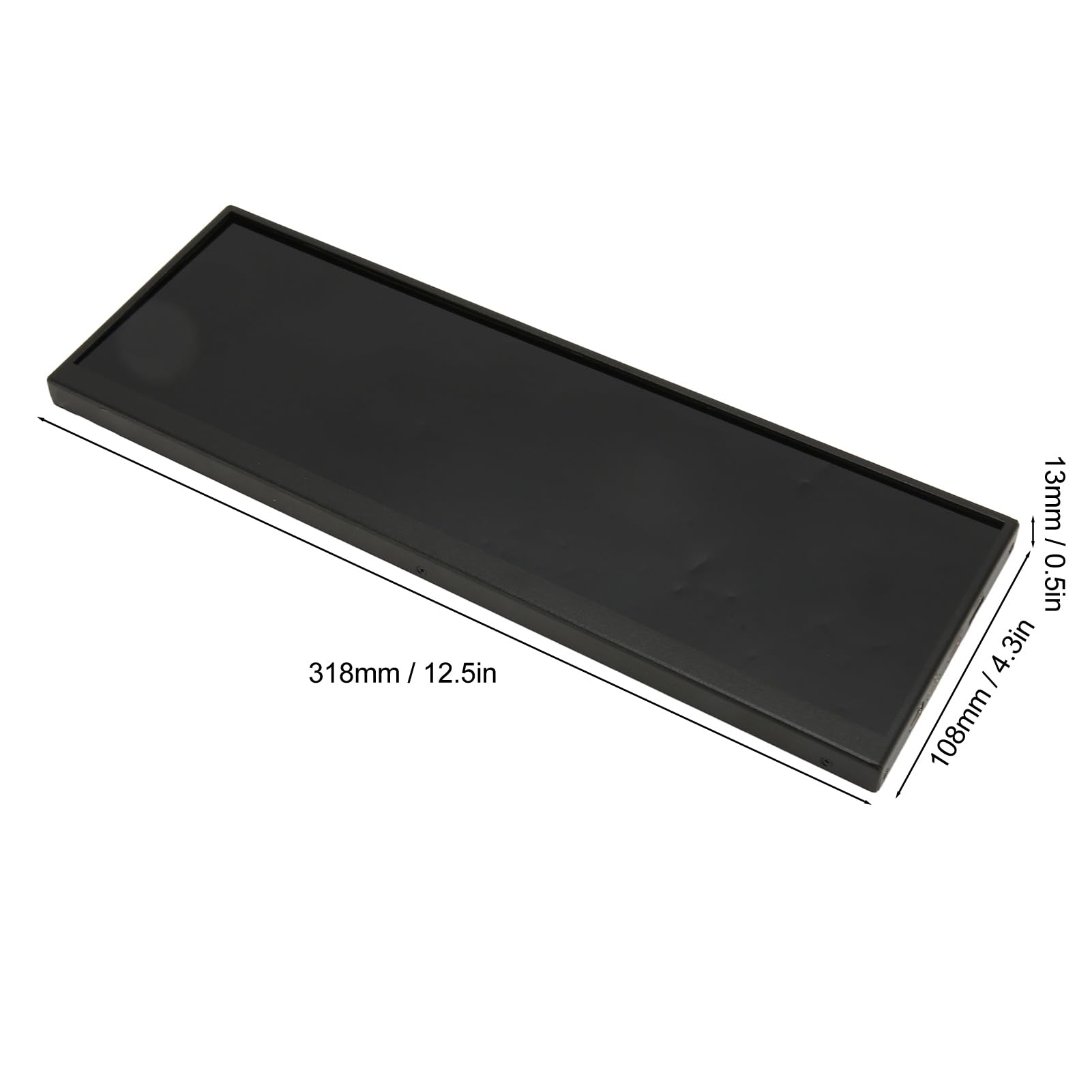 Tbest 64 Sub CPU GPU DisplayCuter Case - 12.7 Inch Portable 4K 120Hz IPS Monitor with SnFHD Second Screen | HD Multimedia Interface for Laptop | Perfect for Gaming, Video Editing & Multi-Tasking