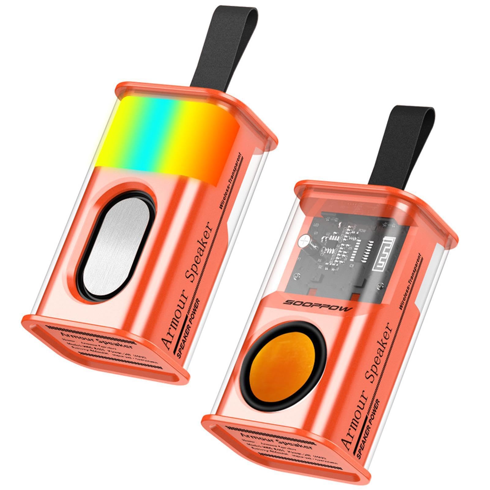 Wireless Outdoor Speaker with LED Lights - Portable Bluetooth Speaker for Home, Party, Birthday & Outdoor Activities | Waterproof, Loud Sound for Camping, Beach, Backyard & Poolside Gatherings