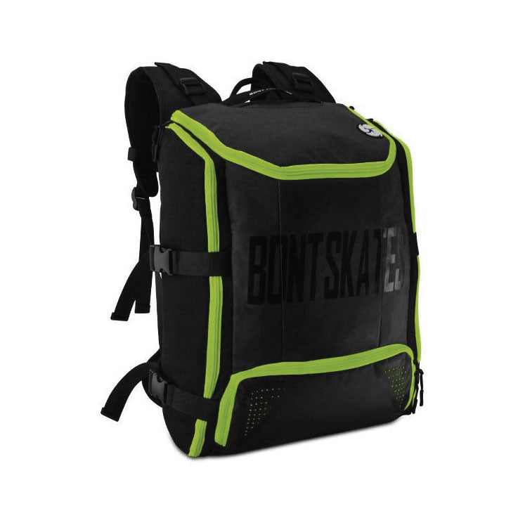 Bont Backpack Black/Green - Durable & Stylish Hiking Backpack for Outdoor Adventures, Travel & Daily Use