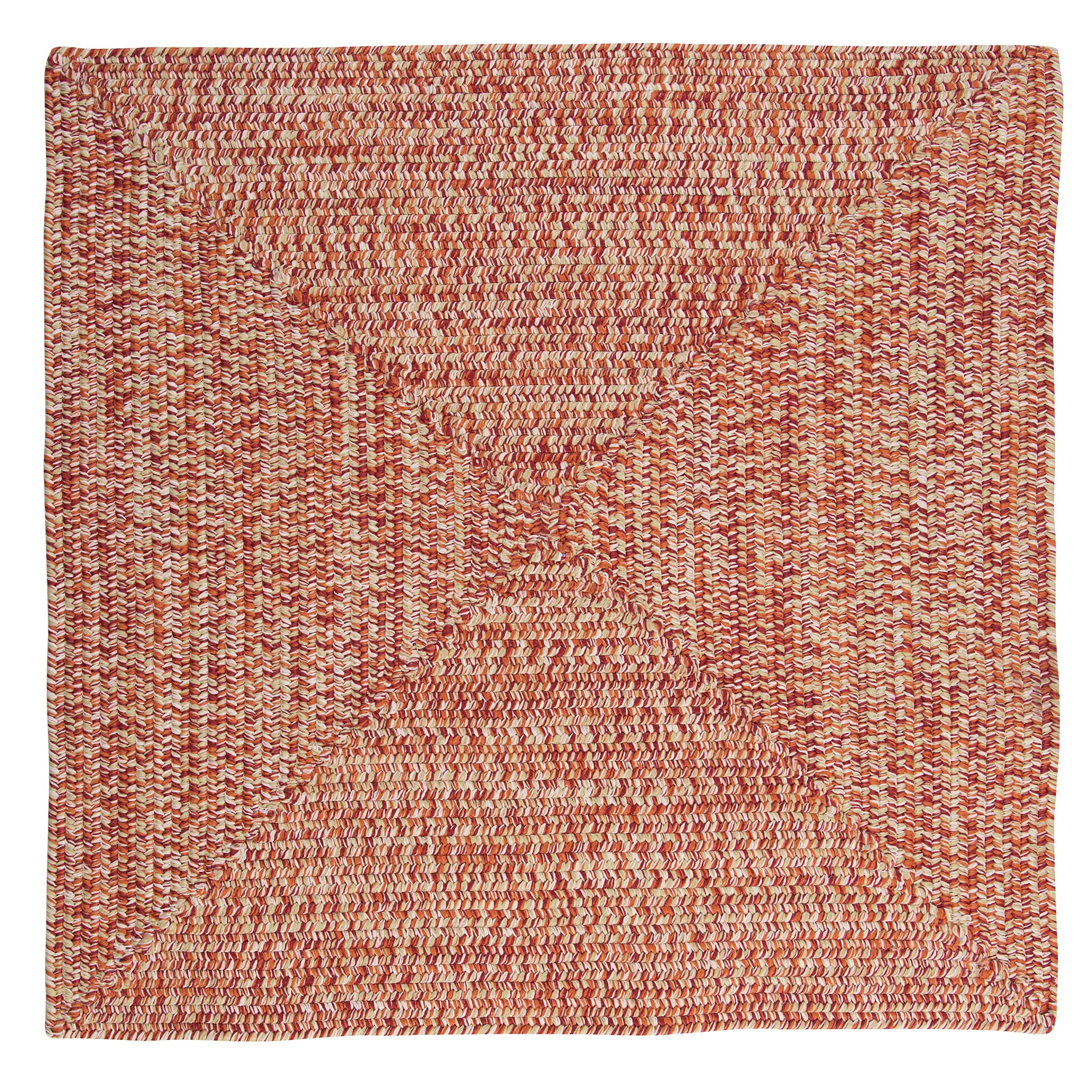 Colonial Mills Catalina 7x7 Fireball Area Rug - Soft & Durable Indoor/Outdoor Rug for Living Room, Bedroom, or Patio