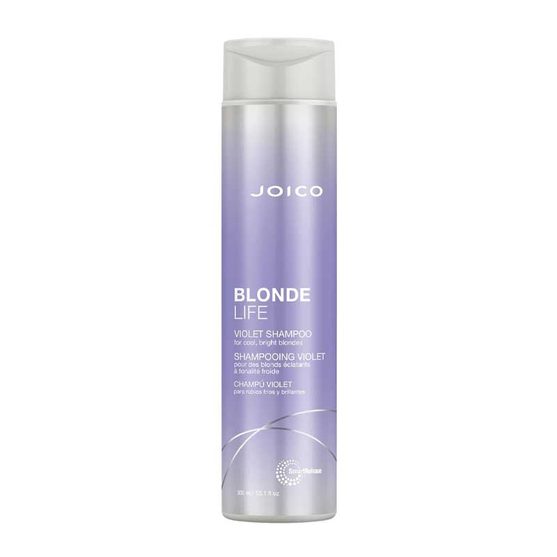 Joico Blonde Life Violet Shampoo for Blonde & Gray Hair - Tones Brassiness & Brightens Blonde Hair - Perfect for Color-Treated & Bleached Hair at Home or Salon