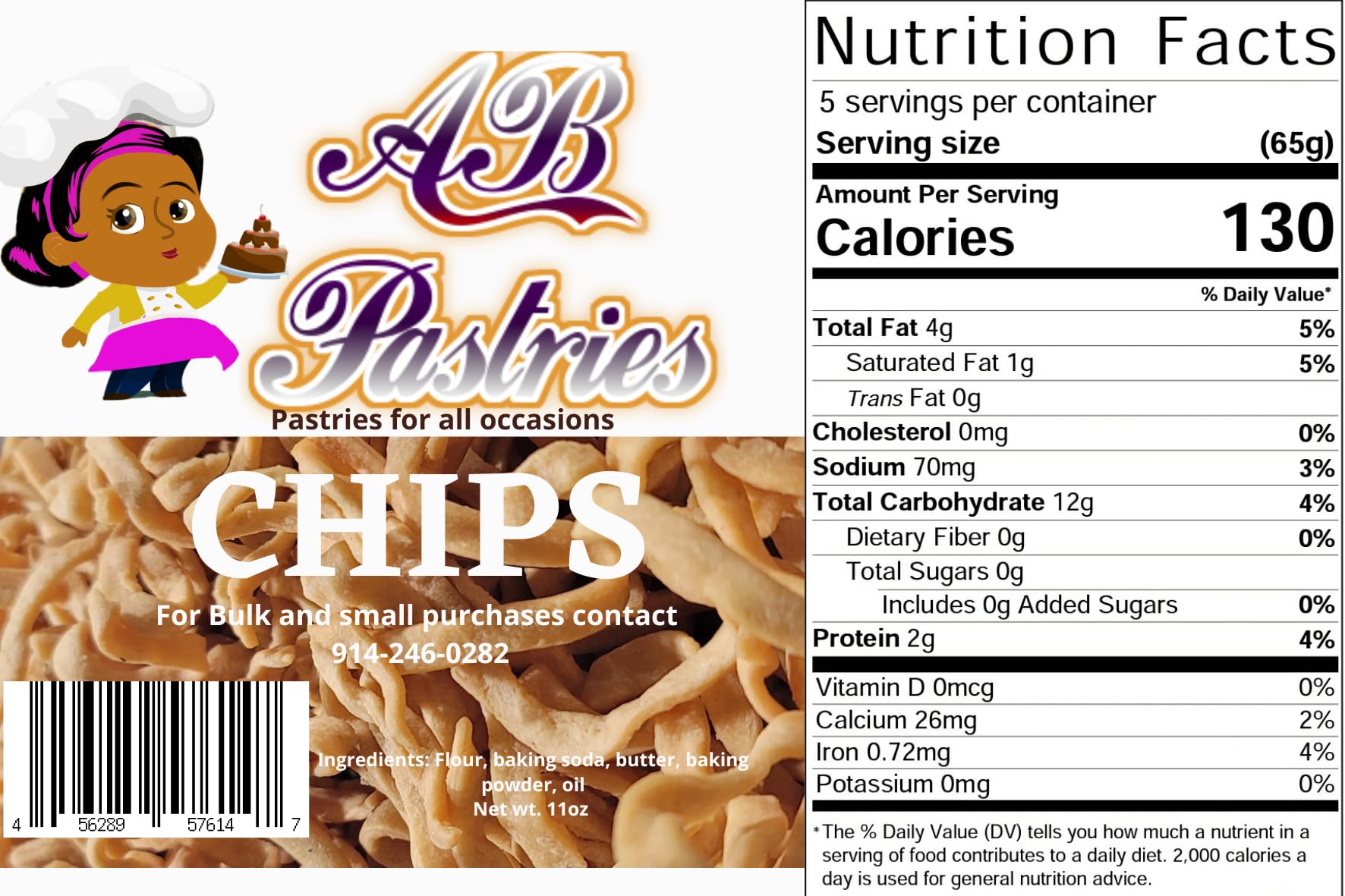 AB Pastries Chips - Delicious Baked Snacks for Parties, Gifts & Everyday Snacking | Crunchy & Flavorful Treats