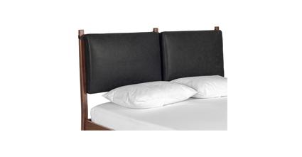 Truro Bed Headboard Cushion Set - Soft Upholstered Backrest Pillows for Bedroom, Queen/King Size - Perfect for Reading, Relaxing & Enhancing Bedroom Decor