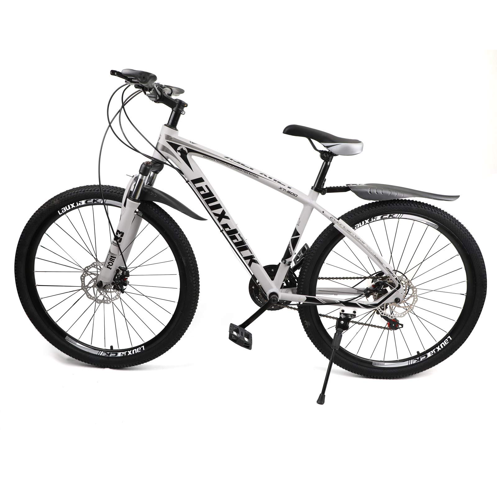 MAD HORNETS 27.5 Inch Mountain Bike for Adults - 21 Speed MTB Bicycle with Free Bike Lock & Air Pump - Perfect for Trail Riding, Commuting and Outdoor Adventures
