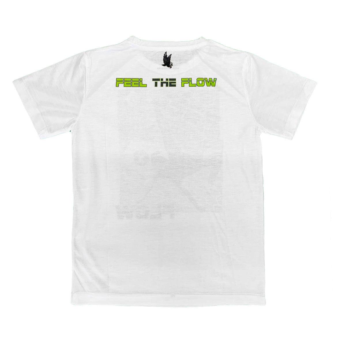 Boys' Feel The Flow Soccer T-Shirt - Breathable Athletic Tee for Youth Soccer Players - Perfect for Practice, Games & Casual Wear
