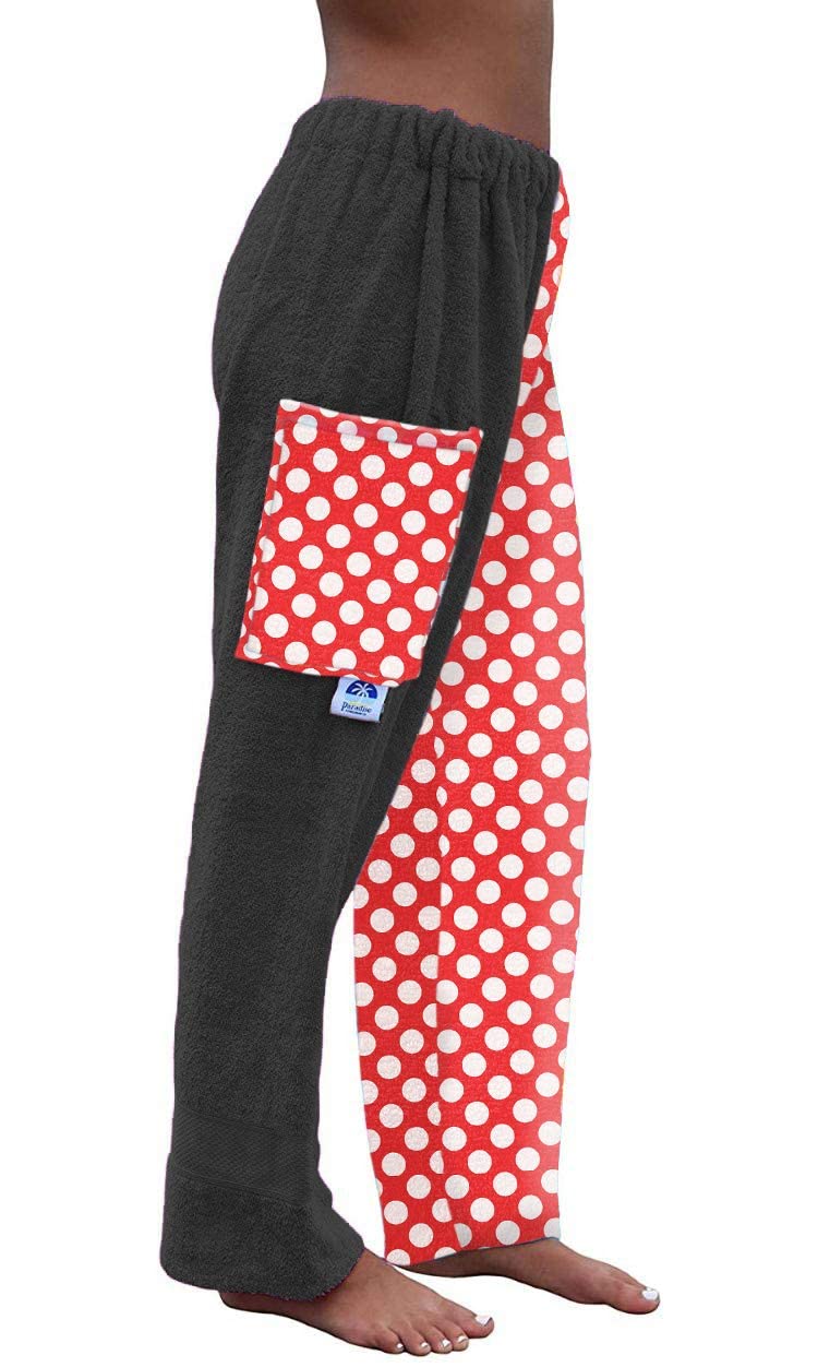 Cotton Terry Towel Pants for Swimmers - Quick Dry Beach Cover Up & Resort Wear - Swimwear for Kids Size S - Perfect for Poolside, Beach Vacation and Spa Relaxation