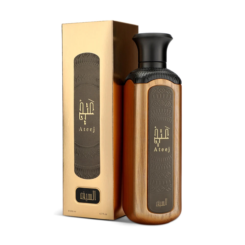 Al Seef Light Fragrance EDP for Women & Men - 200ml Long Lasting Perfume Spray - Fresh Floral Scent for Daily Wear, Office & Special Occasions