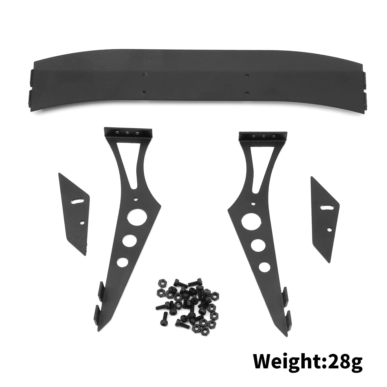 Tamiya TT02 XV01 RC Car Metal Spoiler Wing for Drift Racing