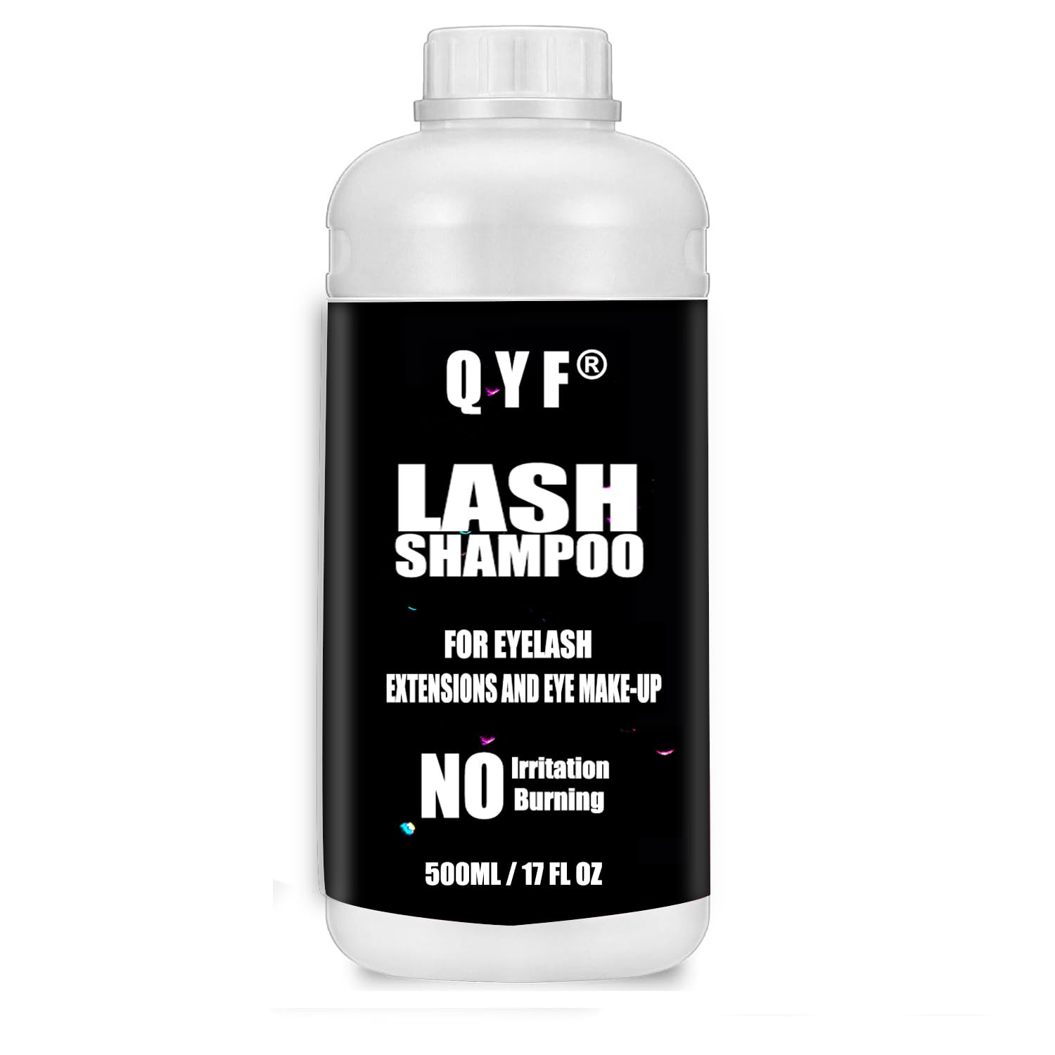 500ml Eyelash Extension Shampoo - Paraben & Sulfate Free Foaming Cleanser for Lash Extensions | Gentle & Non-Irritating Formula | Professional Salon & Home Use | Perfect for Daily Lash Care & Post-Extension Maintenance