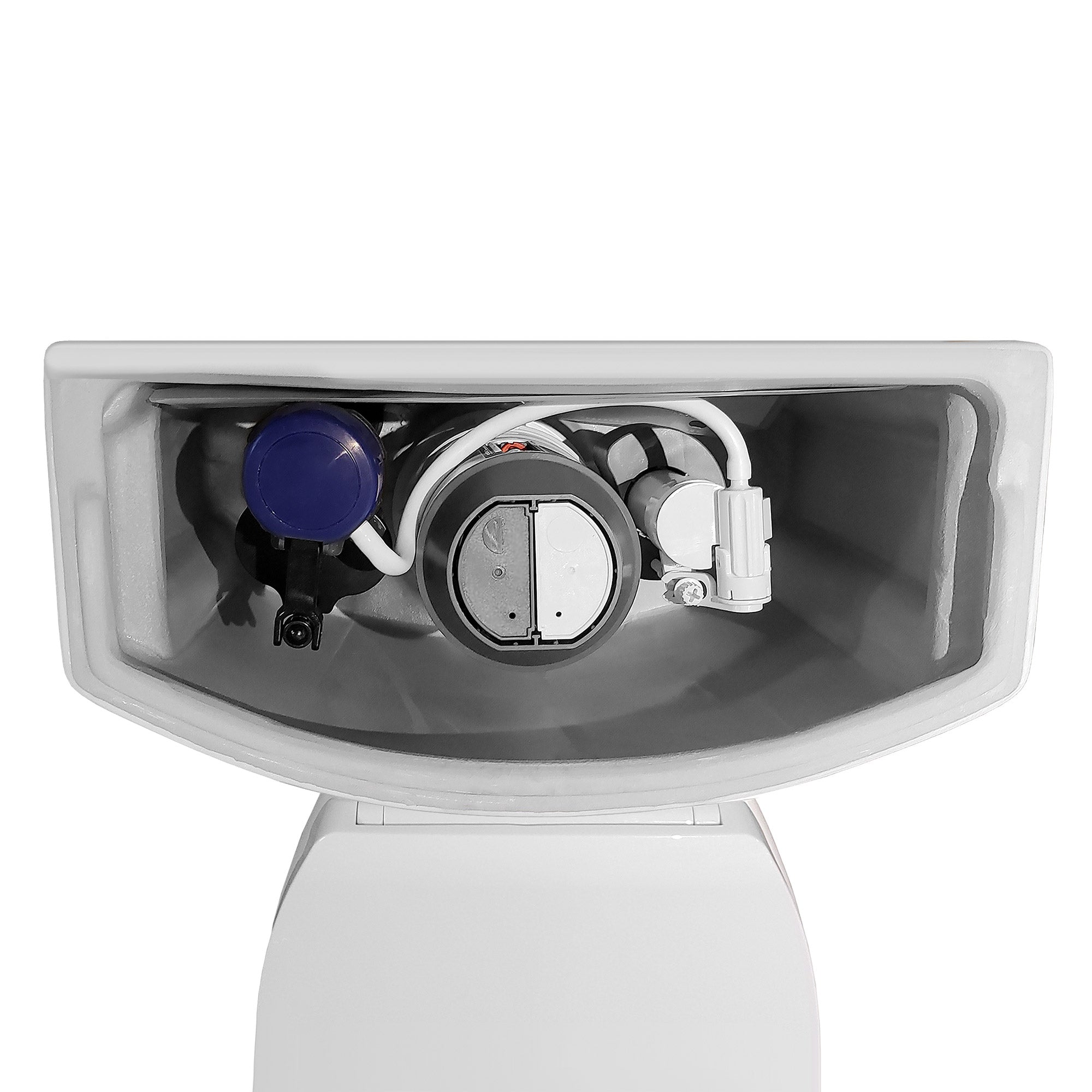 Eco-Friendly One Piece Toilet with Siphonic Dual Flush System 1.3/0.9 GPF - Elongated Bowl for Modern Bathrooms | Water Saving & Space Saving Design for Home & Commercial Use