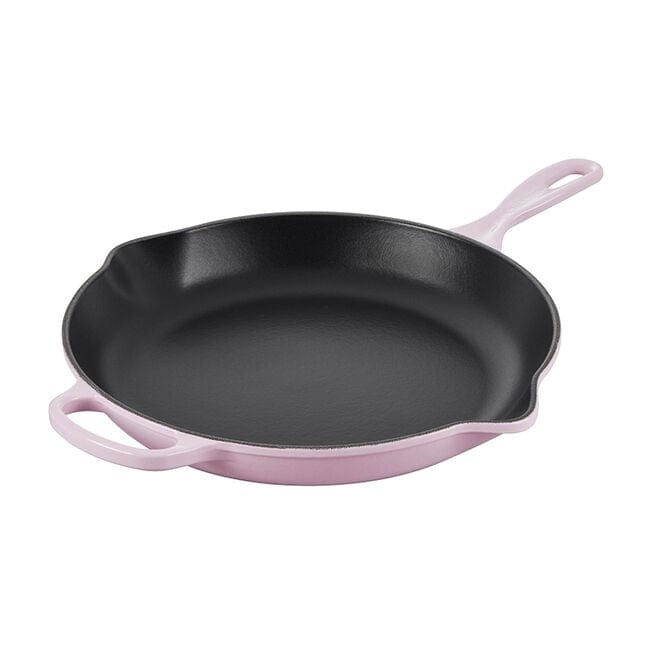 Le Creuset 10-Inch Cast Iron Skillet - Premium Enameled Cookware for Searing, Baking & Frying - Perfect for Stovetop, Oven & Outdoor Cooking