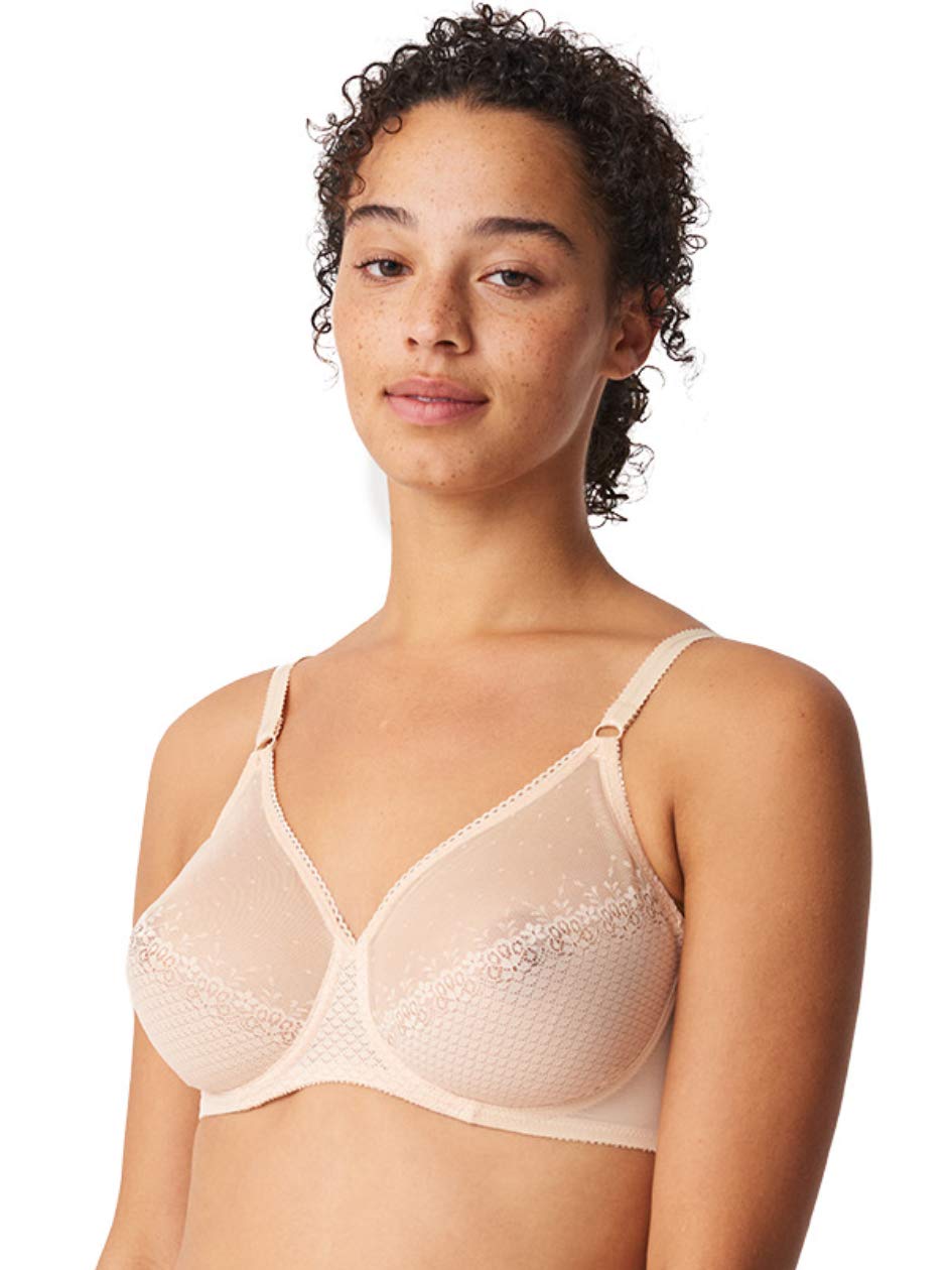 Chantelle Women's Tamaris Full Coverage Seamless Lace Bra - Comfortable Everyday Wear for Work & Casual Outfits