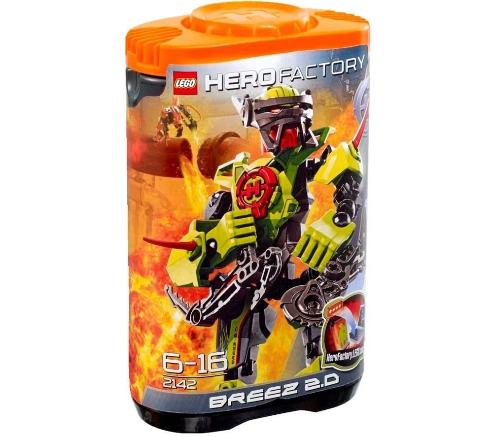 LEGO Hero Factory Breez 2.0 Building Set 2142 - Action Figure Construction Toy for Kids & Collectors | Creative Play, STEM Learning, and Gift Ideas