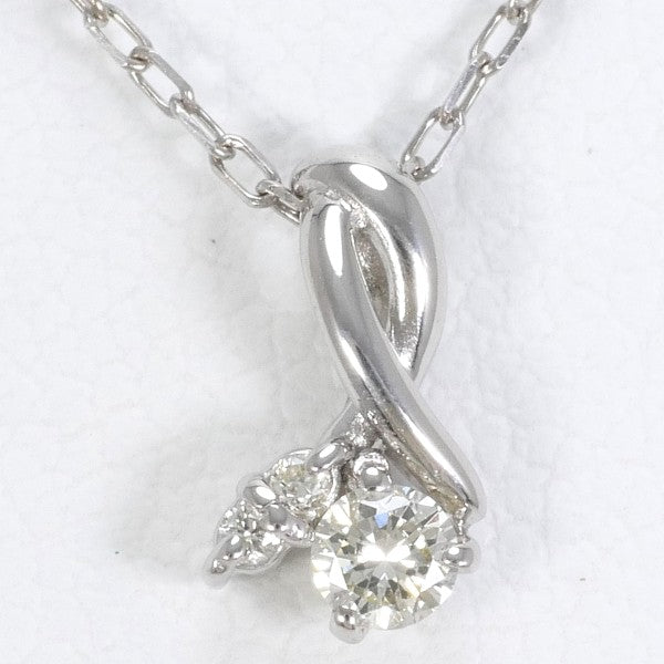 18K White Gold Diamond Necklace for Women - Elegant & Timeless Jewelry for Weddings, Anniversaries & Special Occasions