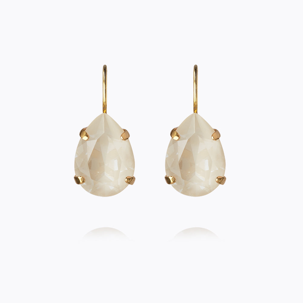 Mini Drop Clasp Earrings - Dainty Gold Hoop Earrings for Women | Linen Ignite Collection | Perfect for Everyday Wear, Date Nights & Special Occasions