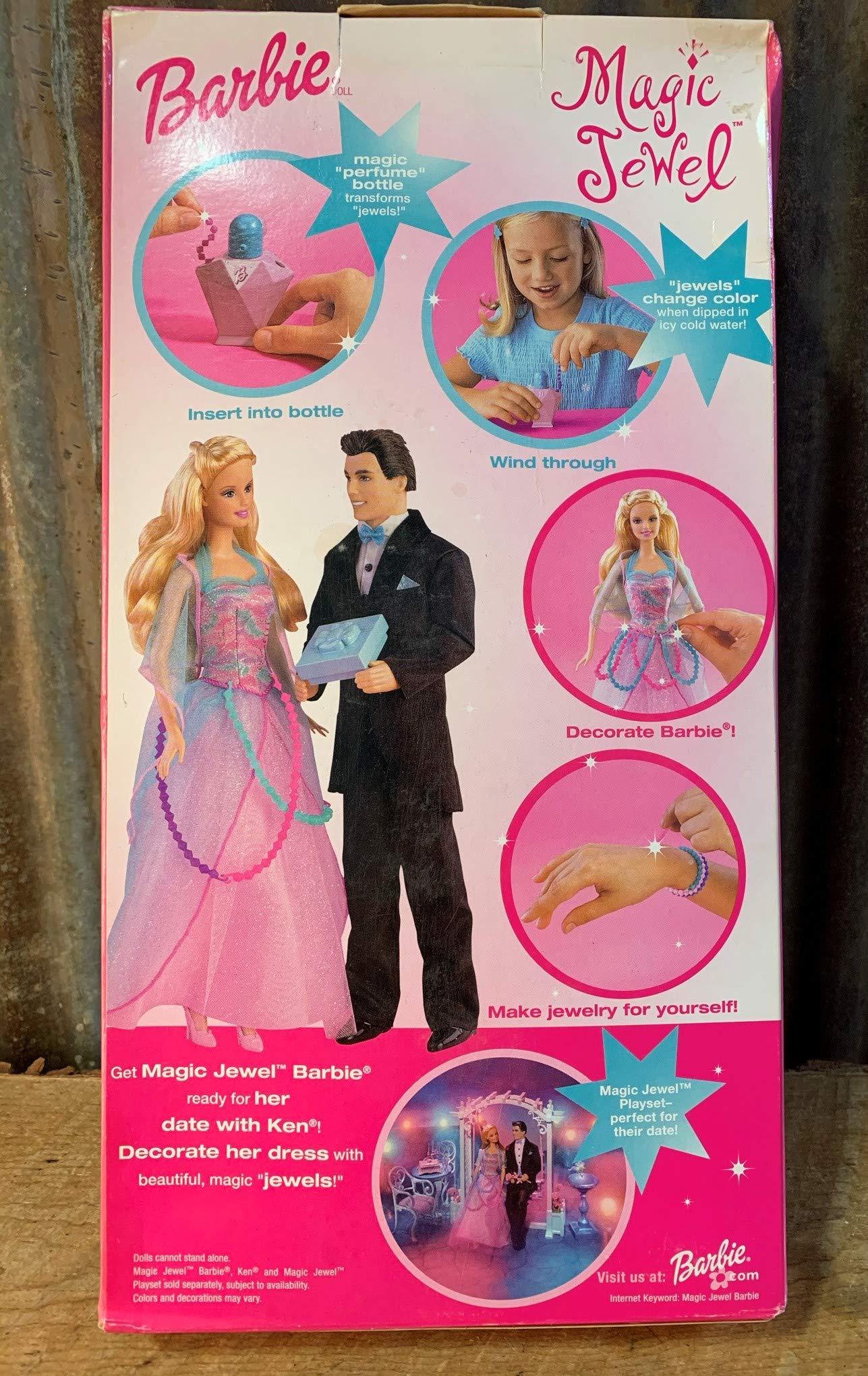 Barbie Magic Jewel Doll (2001) - Collectible Fashion Doll with Glittering Jewelry | Perfect for Collectors, Gift Giving & Playtime Scenes