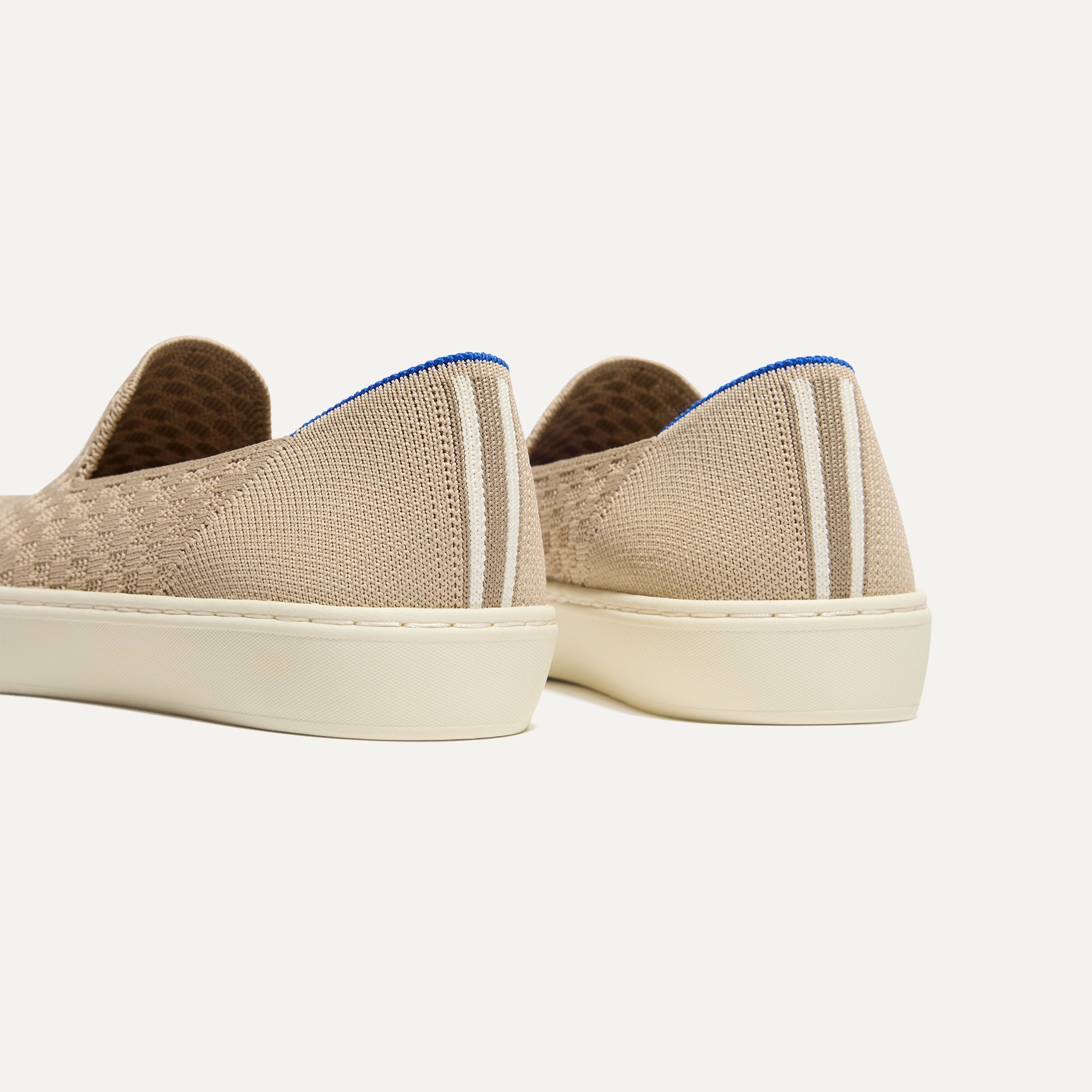 The Original Slip On Sneakers for Men & Women - Comfortable Knot Brown Casual Shoes for Walking, Travel & Everyday Wear