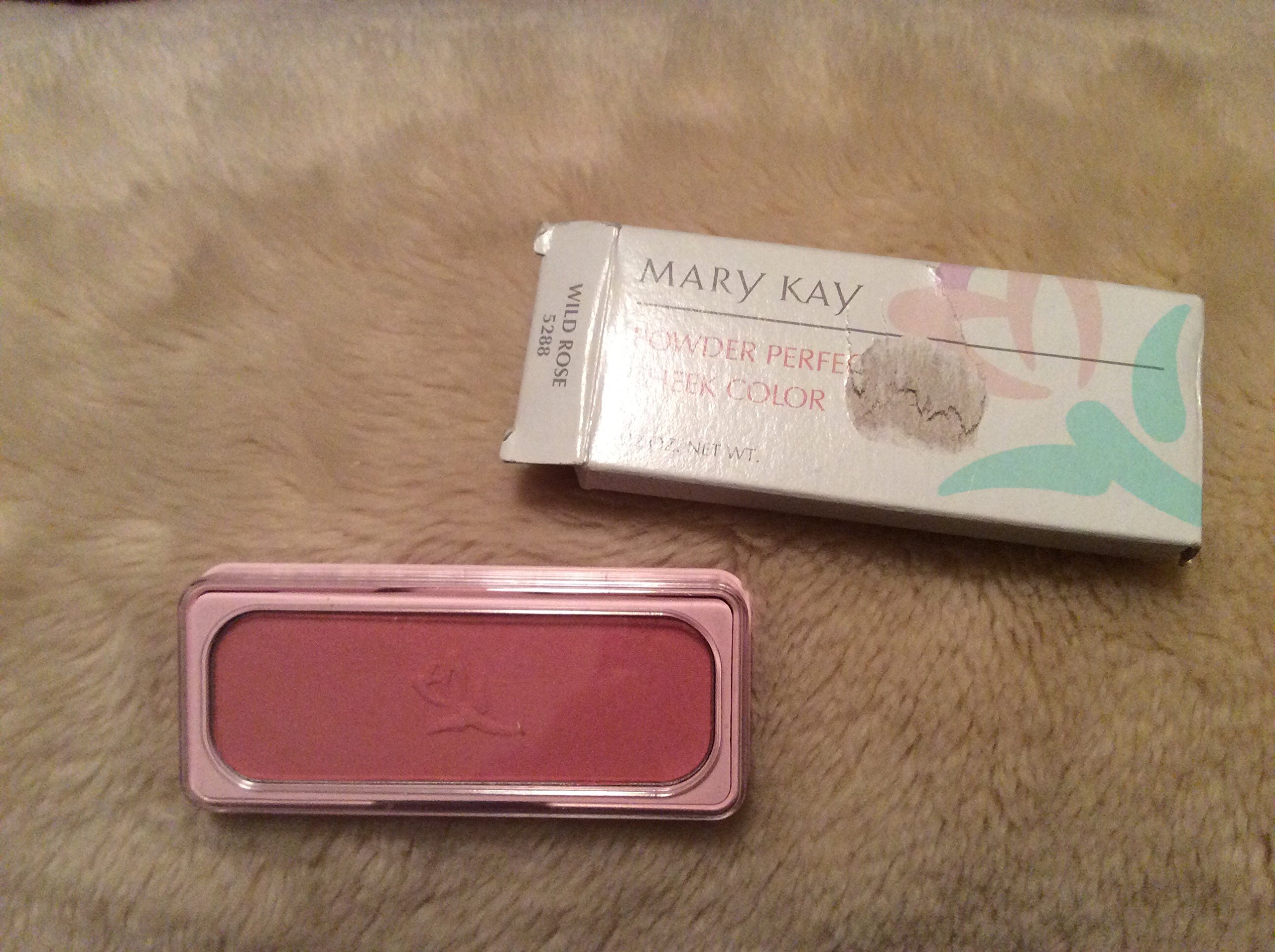 Mary Kay Powder Perfect Cheek Color - Wild Rose 6214 | Blush for Natural Flush & Contouring | Perfect for Everyday Wear & Special Occasions