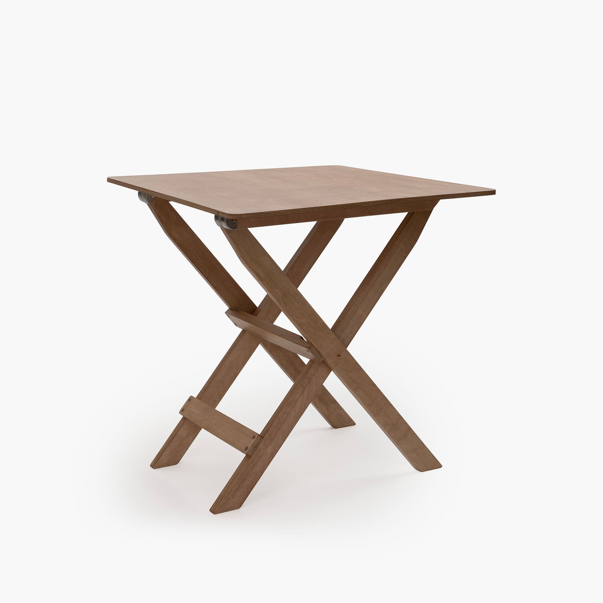 Premium Ridgetop Solid Wood Folding Table - Compact & Durable for Small Spaces - Perfect for Dining, Home Office, Camping & Outdoor Use