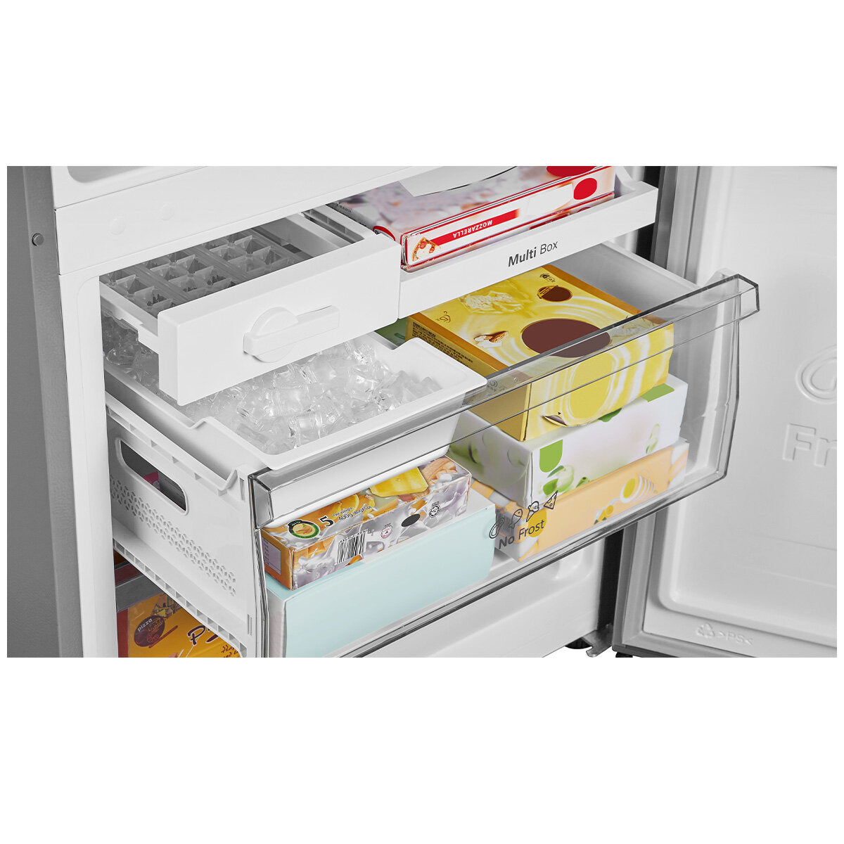 Hisense 417L Bottom Mount Refrigerator with PureFlat Design - Silver HRBM418S - Perfect for Kitchens, Apartments & Small Spaces
