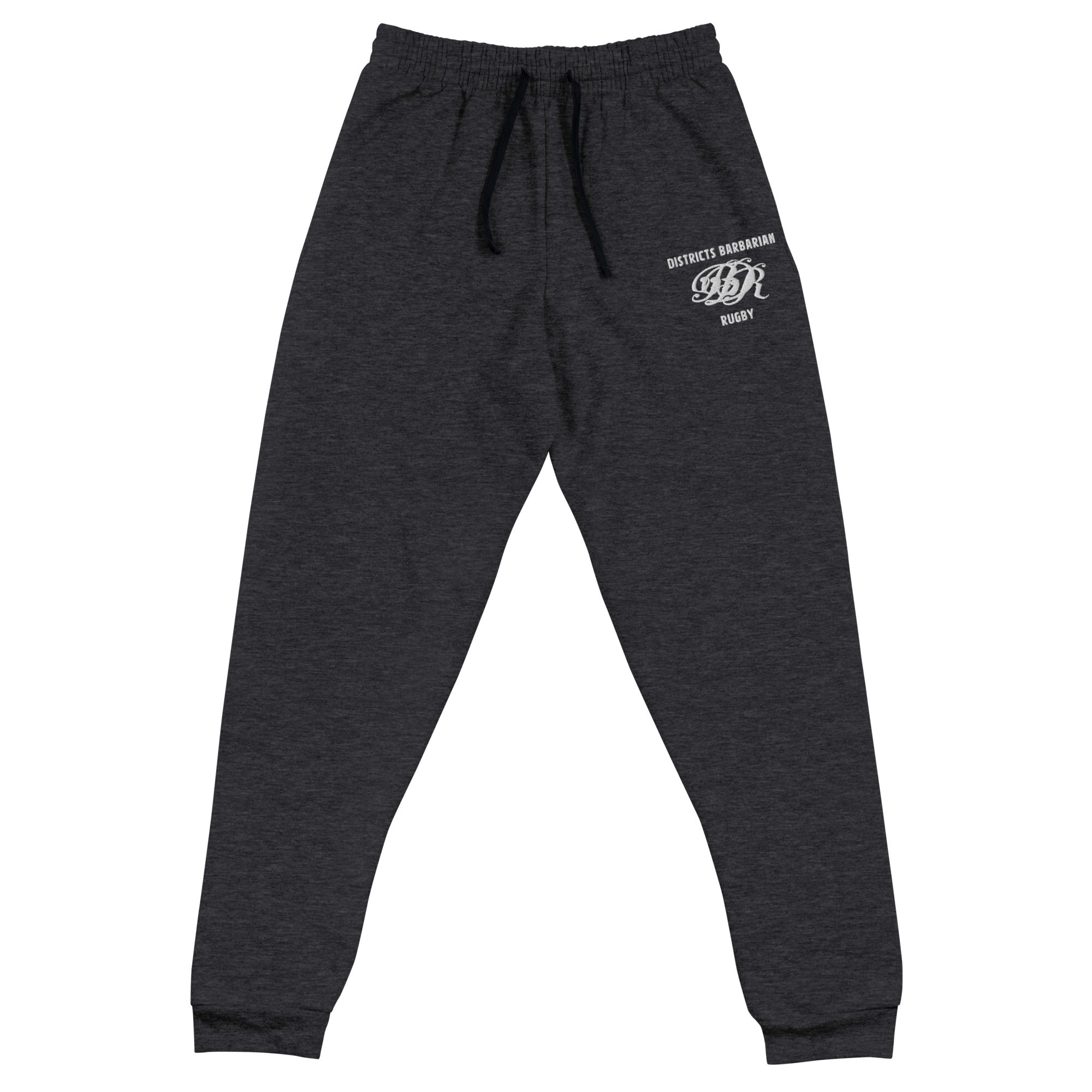 Districts Barbarian RFC Jogger Sweatpants for Men - Comfortable Athletic Running Pants with Elastic Waistband - Perfect for Gym, Workout, and Casual Wear