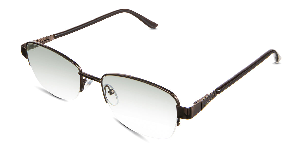Sadie Men's Prescription Tinted Glasses - Stylish & UV Protection for Reading, Driving & Outdoor Activities