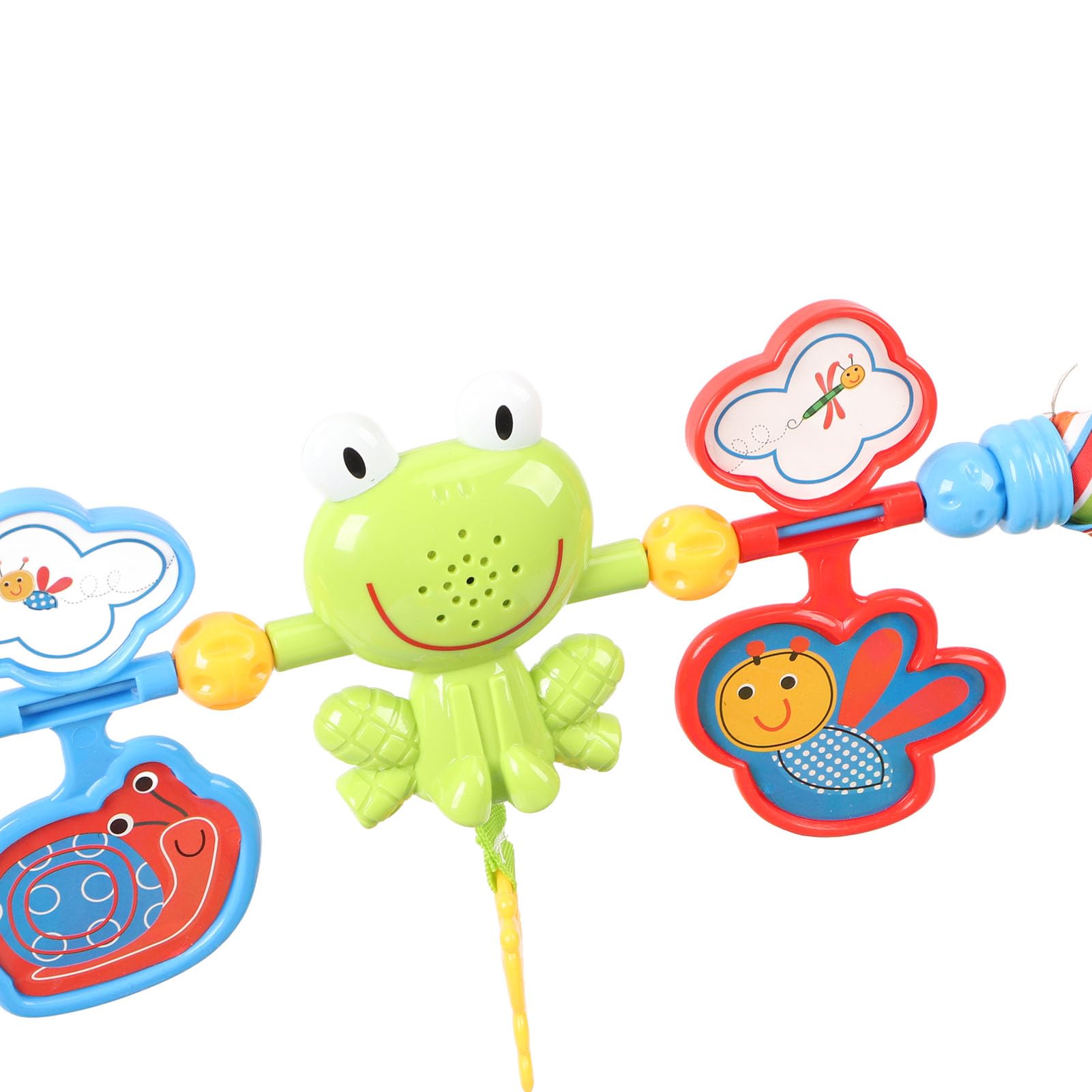**Ergonomic Baby Rocking Chair - Adjustable Infant Seat with Music & Vibration, Cute Cartoon Animal Design for Boys & Girls | Perfect for Nursery, Playtime & Soothing**