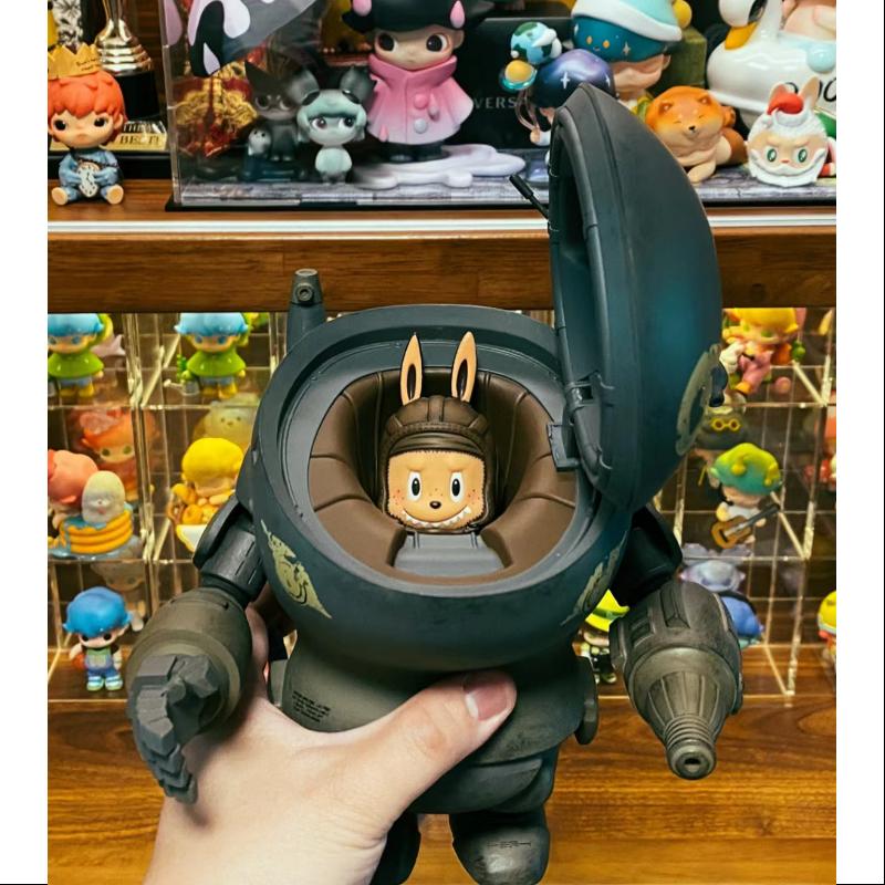 Labubu The Monsters S.A.F.S With Mini Labubu Pilot Ver.1.0 LIMITED Edition - Collectible Vinyl Figure for Anime Fans, Perfect for Display, Gifts, and Toy Collections