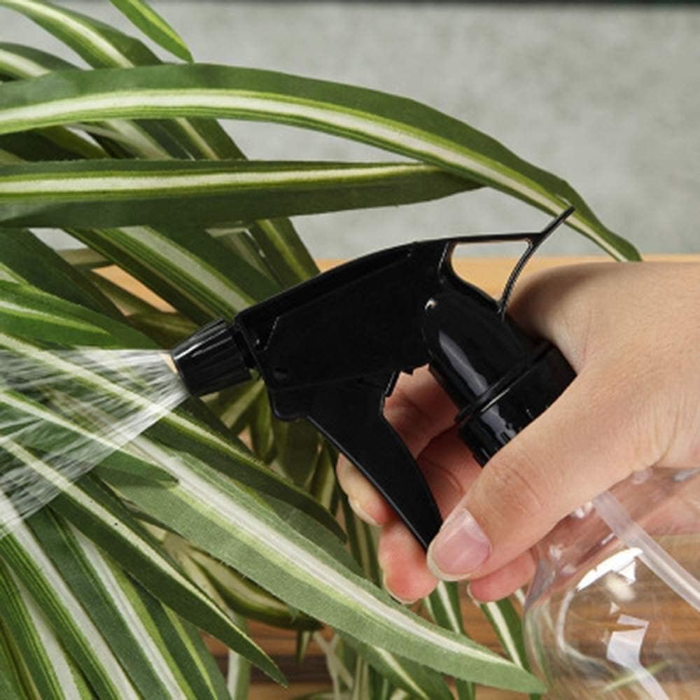 Professional Manual Water Spray Bottle for Salon & Barber - Plastic Refillable Trigger Sprayer with Fine Mist for Hair Styling, Alcohol Disinfection & Plant Misting - Perfect for Hairstylists, Gardeners & Home Cleaning