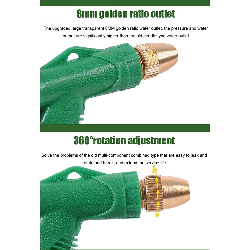 Expandable Garden Hose 15m - Lightweight, Flexible & Durable Water Hose for Car Washing, Lawn Watering & Household Use | Perfect for Outdoor Cleaning, Gardening & Pet Care
