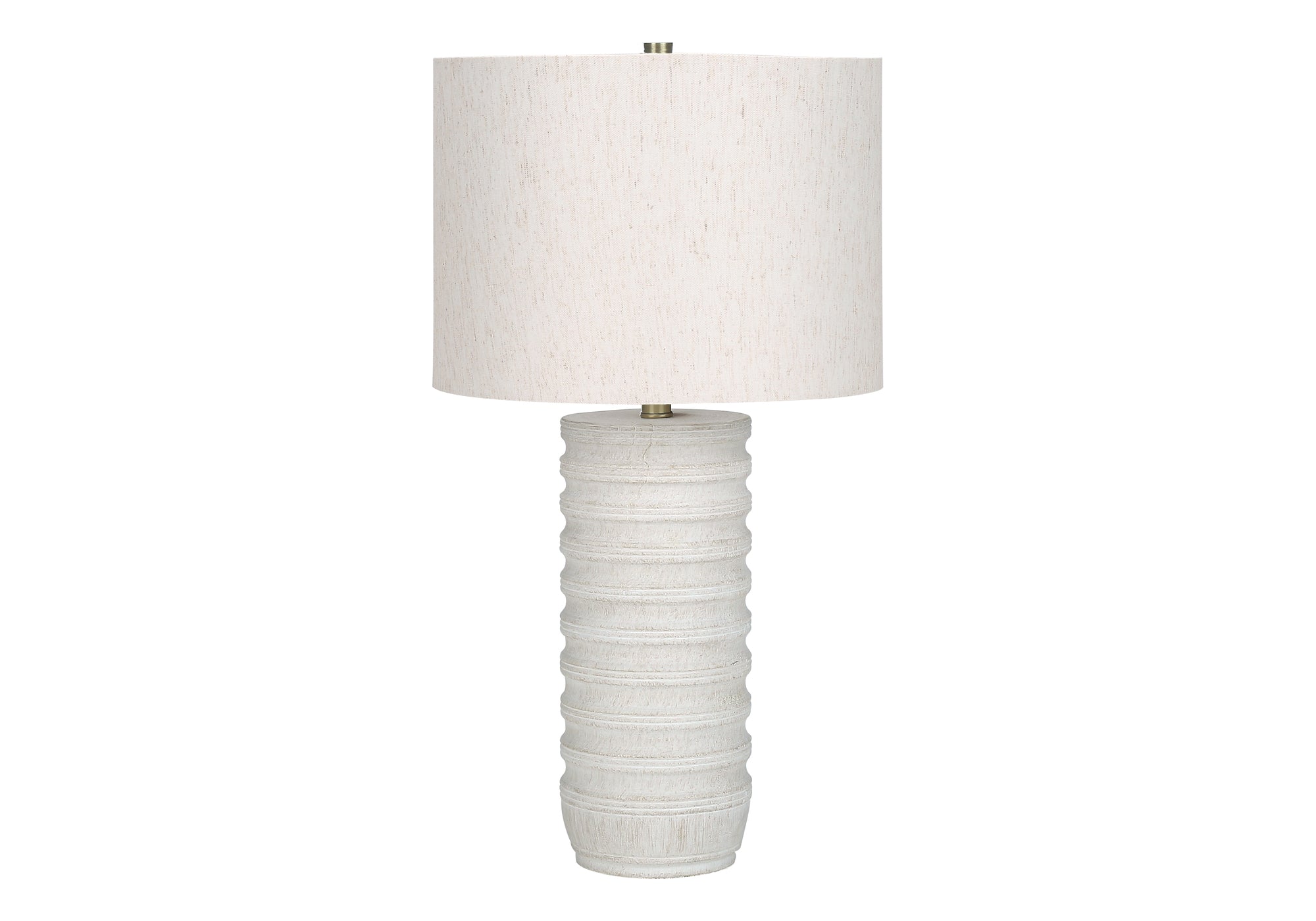 GlowLite Cream Resin Table Lamp - Modern Bedside & Living Room Lighting Decor for Home, Office, Dorm | Soft Ambient Light for Relaxation & Reading