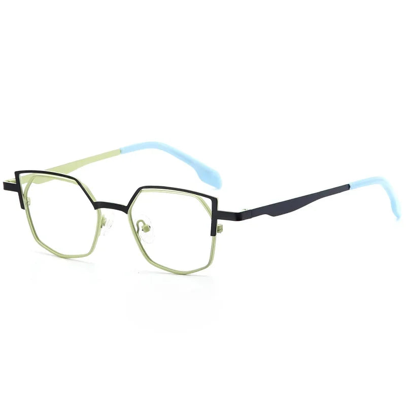 Aror Women's Full Rim Oval Square Cat Eye Titanium Eyeglasses Frame 45527 - Lightweight & Durable for Work, Reading & Fashion