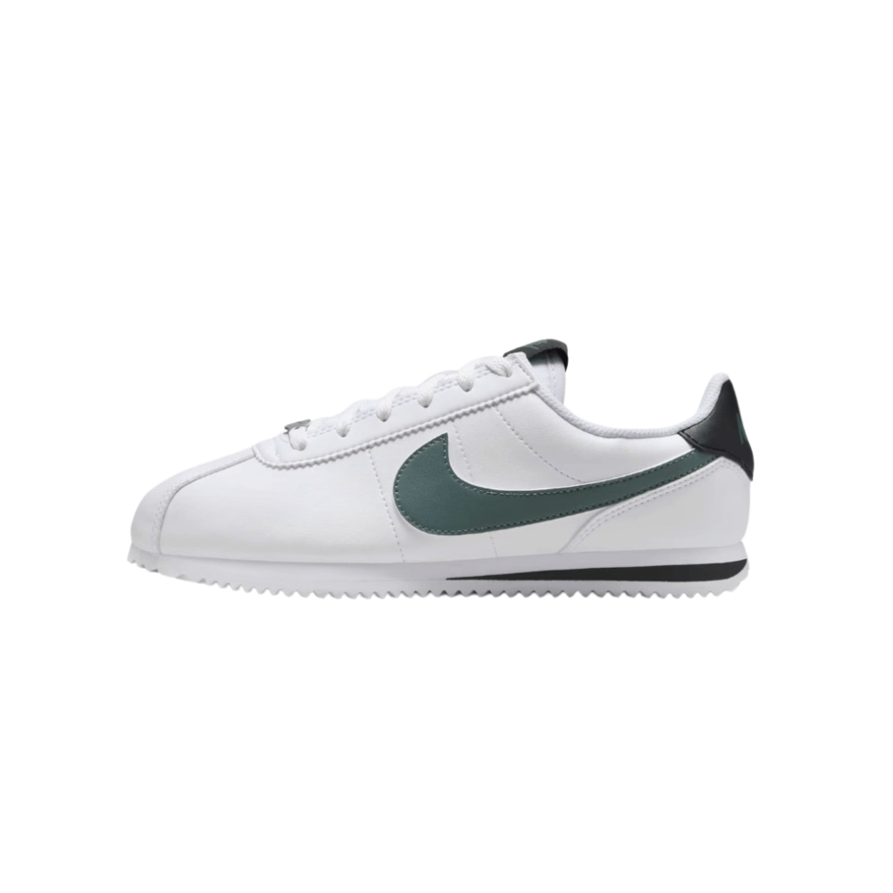 Nike Cortez Vintage Green White Black GS - Classic Retro Sneakers for Kids, Casual Wear & School Activities