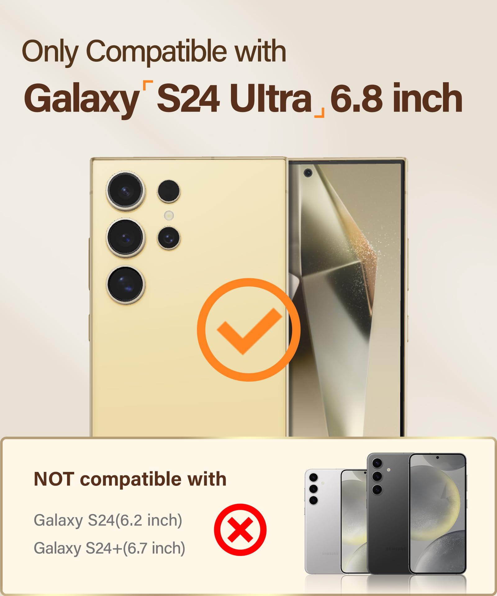 Samsung Galaxy S24 Ultra Case with Magnetic Ring Stand - Magsafe Compatible, Military Grade Drop Protection, Shockproof Slim Protective Cover (Grey Green) - Perfect for Work, Travel & Everyday Use