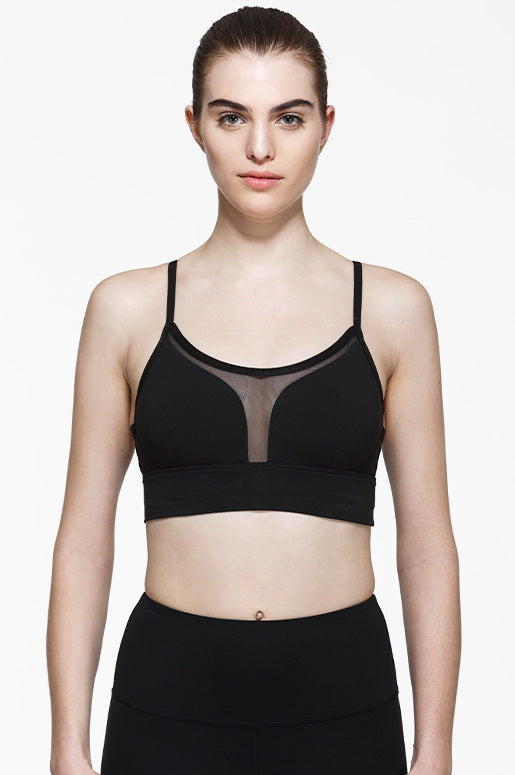 Lilith Light Impact Bra - High Support Sports Bra for Running, Yoga & Gym Workouts - Breathable & Comfortable for Active Women