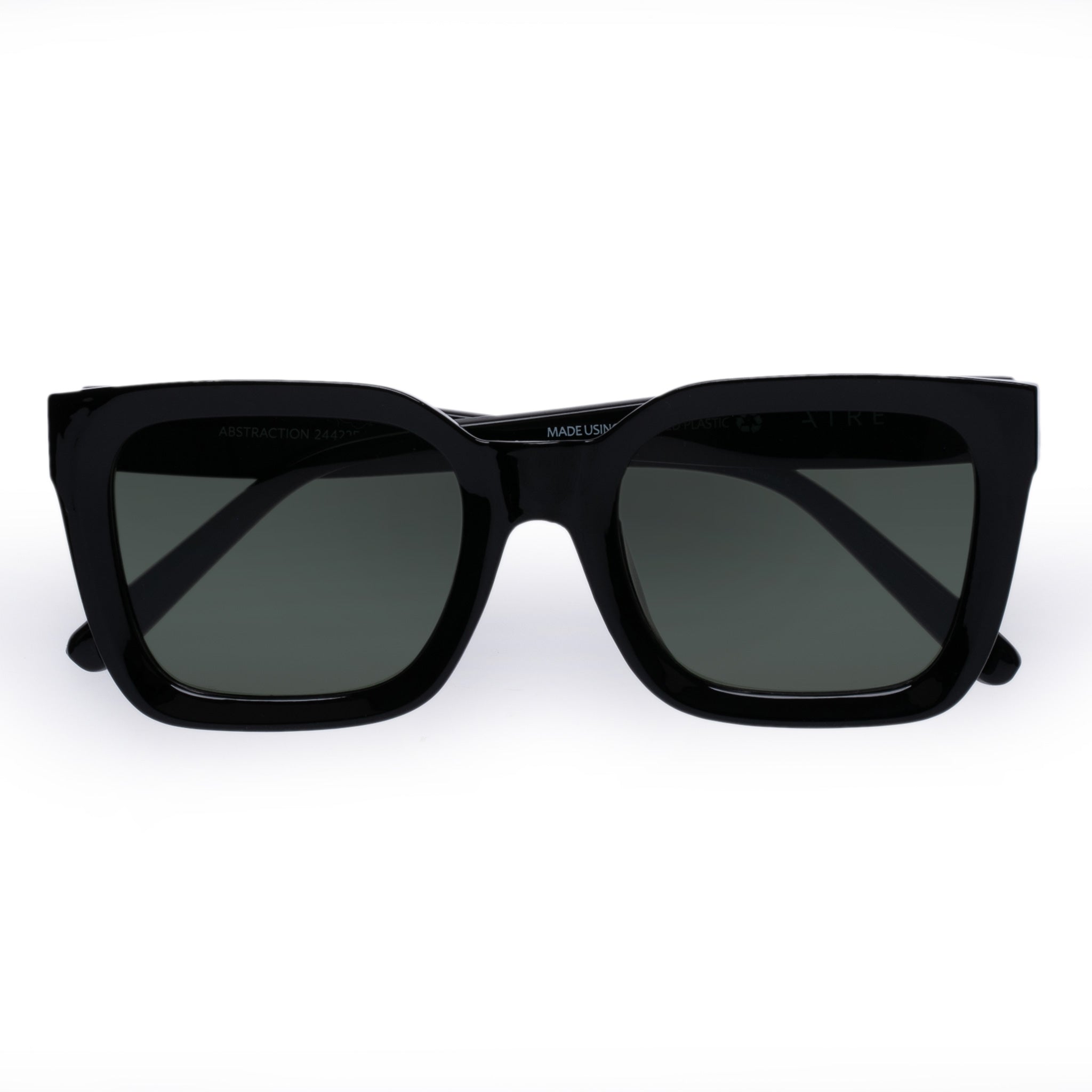 Aire Abstraction Black Sunglasses for Men & Women - UV Protection Polarized Shades for Outdoor Activities, Driving, Beach & Travel