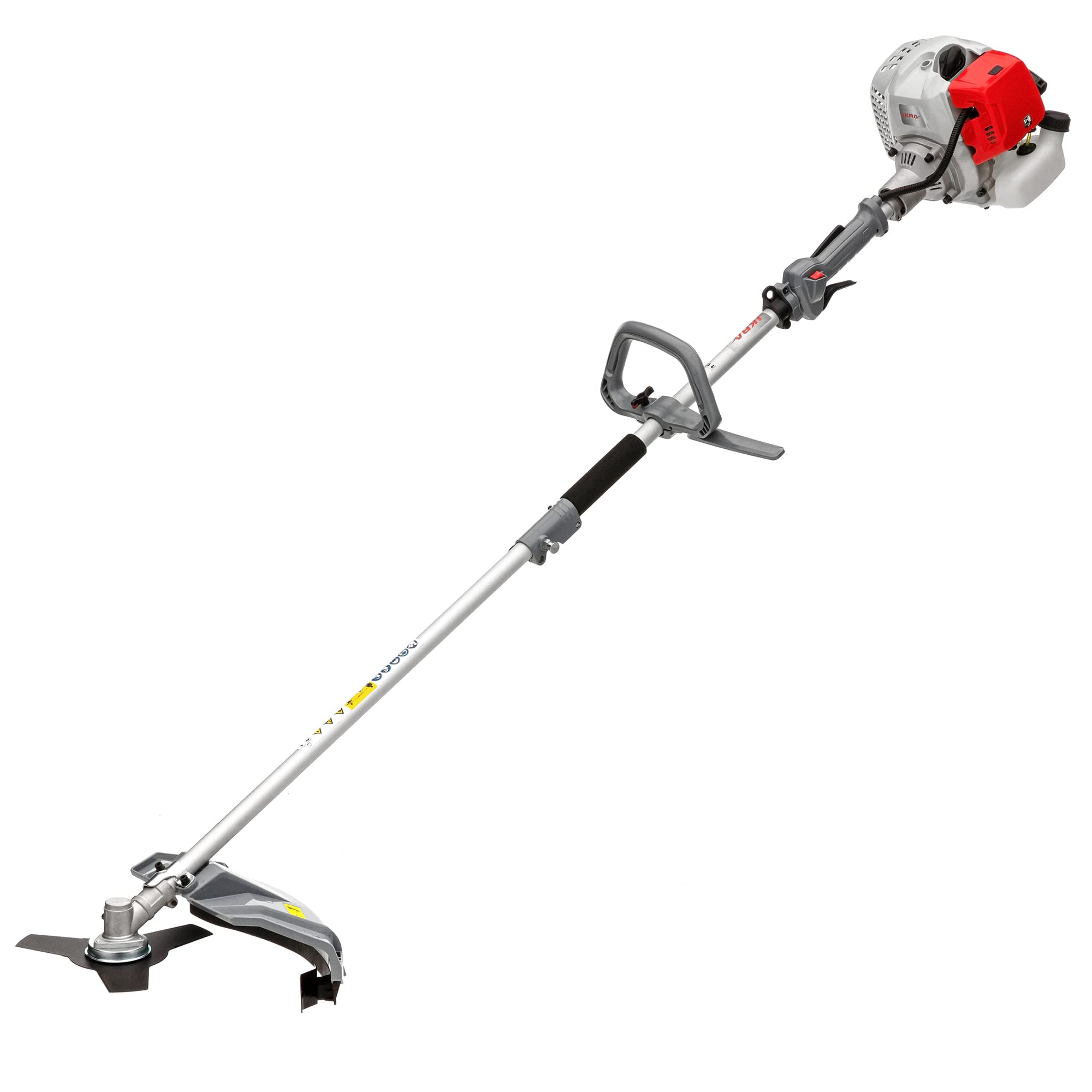 IKRA Gas-Powered 4-in-1 Multi-Tool: String Trimmer, Brush Cutter, Hedge Trimmer & Pole Saw with Extension - Perfect for Lawn Care, Yard Maintenance & Landscaping