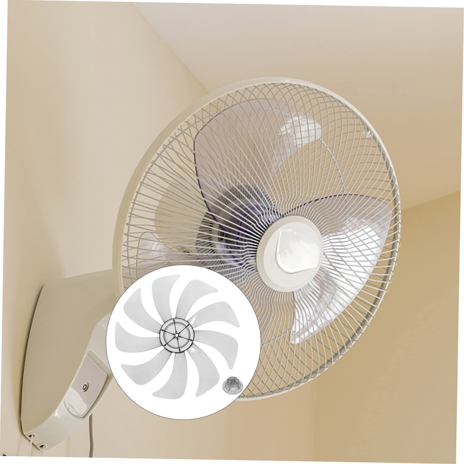 Replacement Fan Blades for Table & Ceiling Fans - Durable Replacement Fan Blades Accessories for Easy Repair & Maintenance - Perfect for Home, Office, and Workshop Cooling Solutions