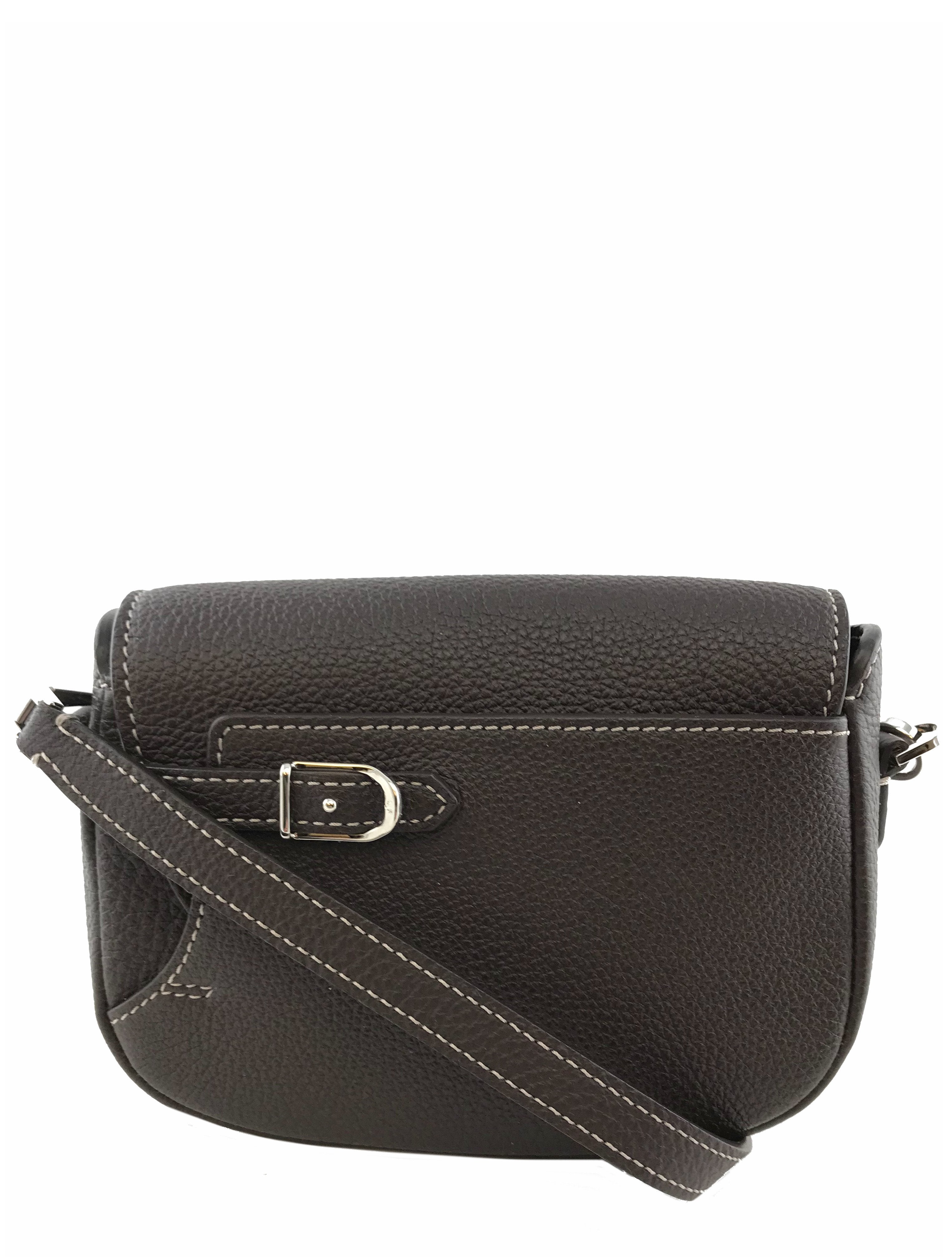 Loro Piana Mini Lune Odessa Leather Crossbody Bag for Women | Premium Italian Leather Handbag | Perfect for Everyday Use, Travel & Special Occasions