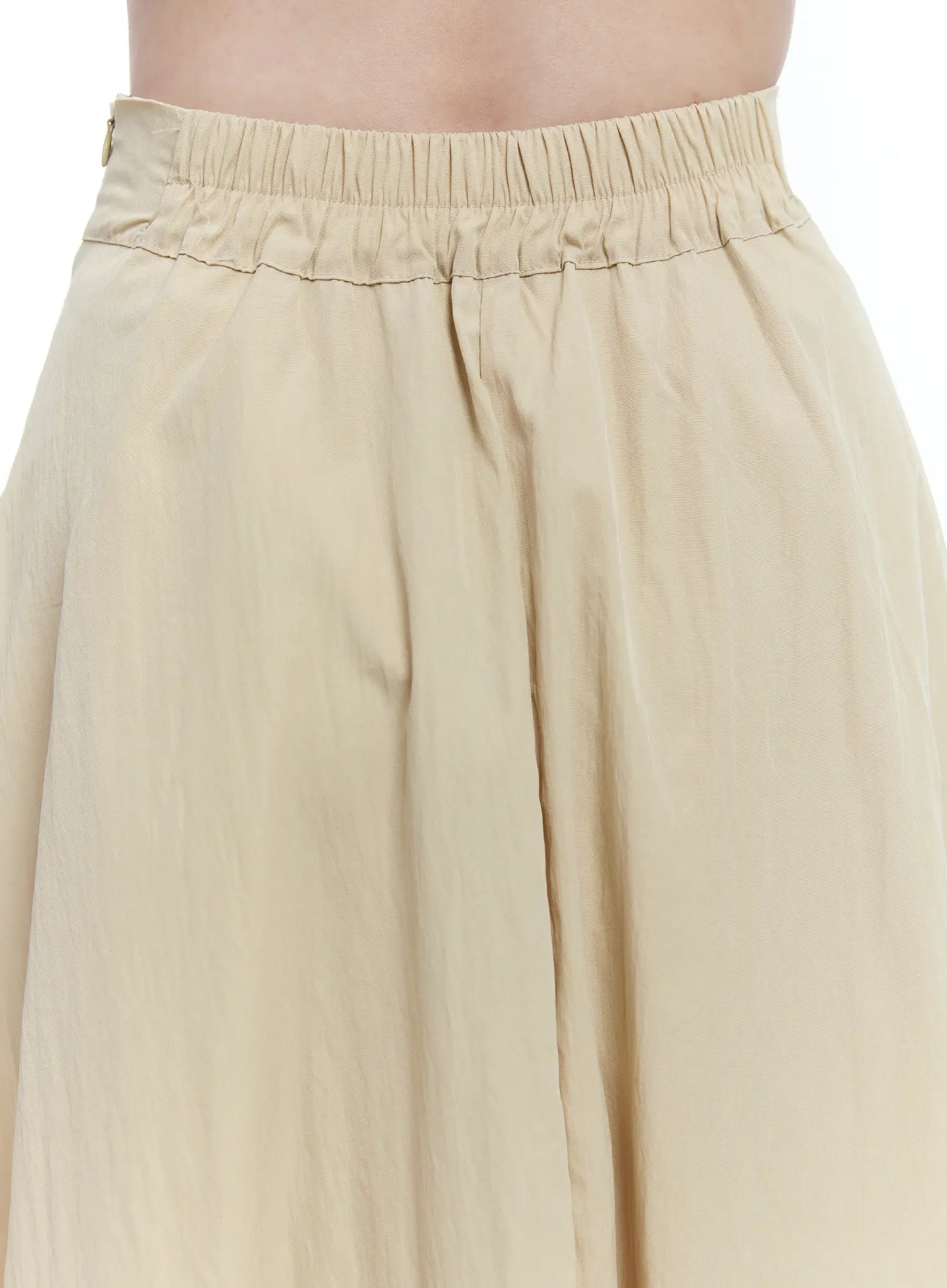 Flared Flowy Midi Skirt for Women - Elegant A-Line Summer Skirt with Side Slits | Perfect for Beach, Vacation & Boho Style Outfits