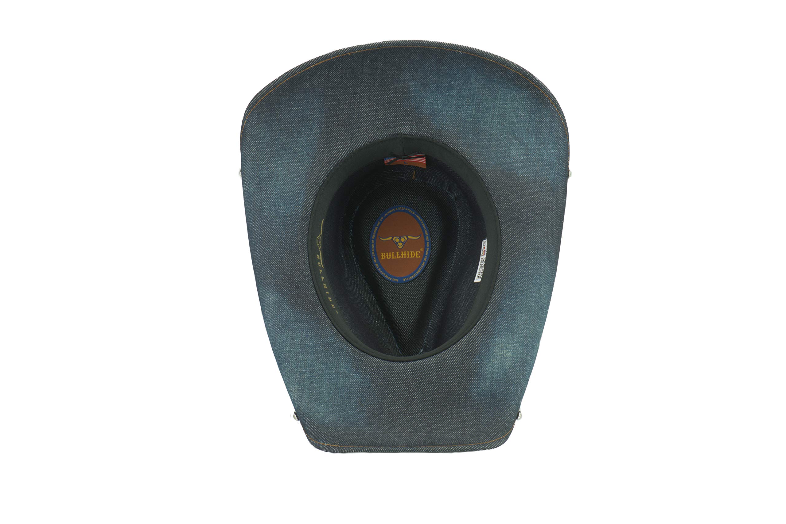 Premium Bullhide Hats 2792 - Genuine Blue Cowboy Hat for Men & Women - Durable, Comfortable & Stylish Western Wear for Rodeo, Ranch Work & Outdoor Adventures