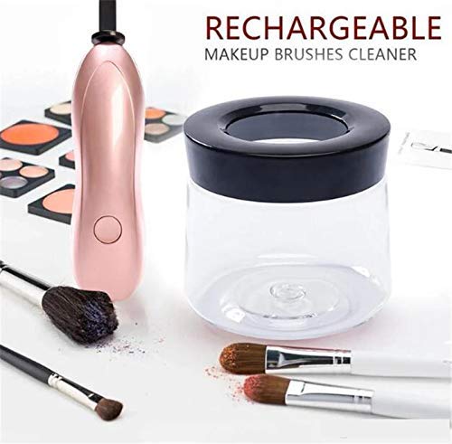 Rechargeable Electronic Makeup Brush Cleaner - Fast & Efficient Painting & Cosmetic Brush Washing Machine for Artists & Makeup Lovers | Perfect for Home Studio & Professional Use