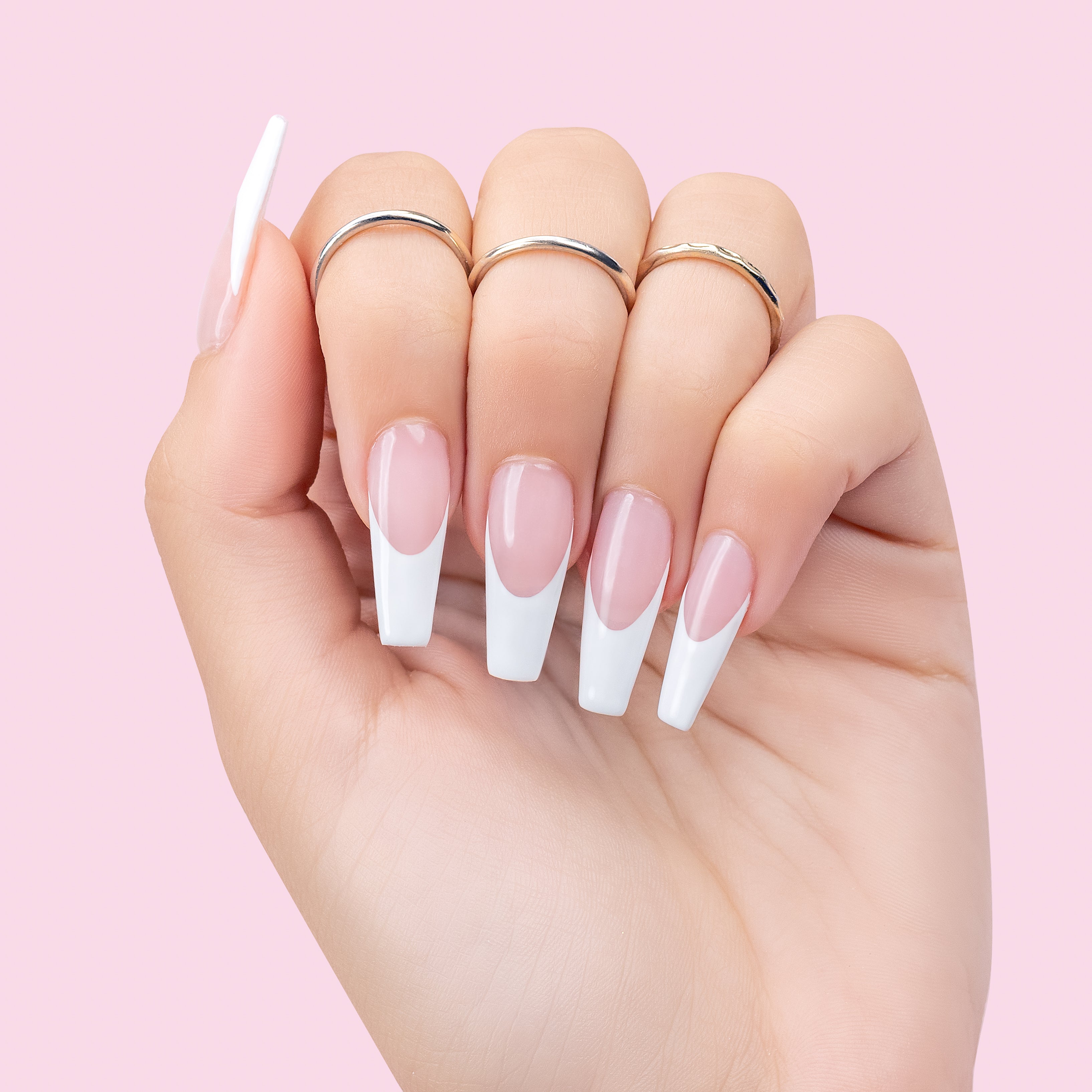 Professional DIP Powder Nail Kit for French Manicure - At-Home Salon Quality Nail Enhancement System for Long-Lasting, Chip-Resistant Nails | Perfect for Weddings, Parties & Special Occasions