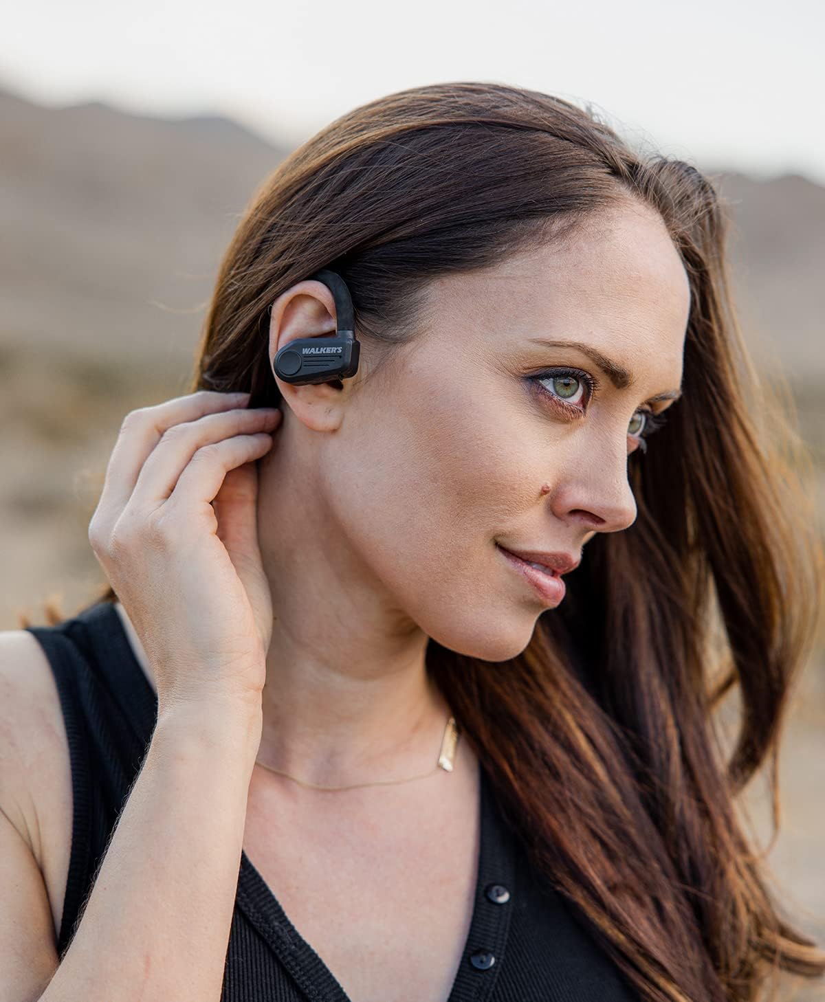 Walker's Electronic Shooting Earbuds - Bluetooth Hearing Protection with Rechargeable Battery, Noise Cancelling for Sports & Outdoor Activities - Perfect for Hunting, Shooting Range, and Motorcycle Riding