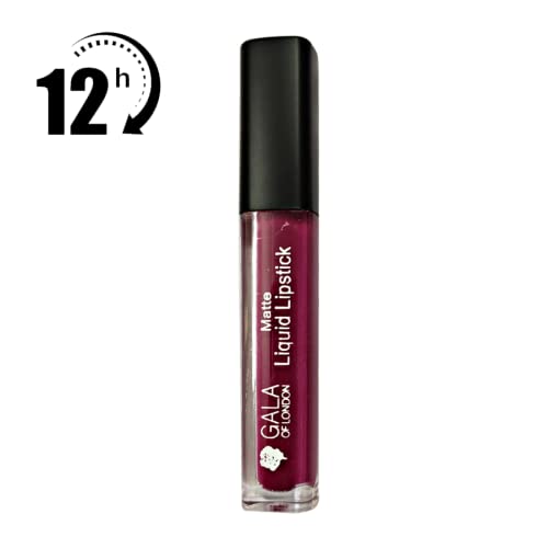 Matte Liquid Lipstick - Waterproof, Transfer Proof, Long Lasting 12 Hours, 02 Grape Wine (2ml) | Perfect for Parties, Date Nights & Everyday Wear