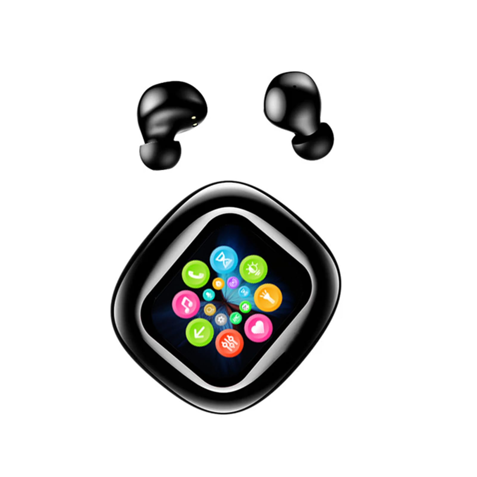 Mini Wireless Bluetooth Earbuds for Small Ears - Touch Screen Control, Discreet & Invisible Design for Work, Gym & Travel - Perfect for Small Ear Canals