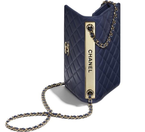 Chanel Wallet On Chain WOC Classic Caviar Leather with Gold-Tone Hardware in Dark Grey - Perfect for Evening Events, Parties & Luxury Fashion Accessories