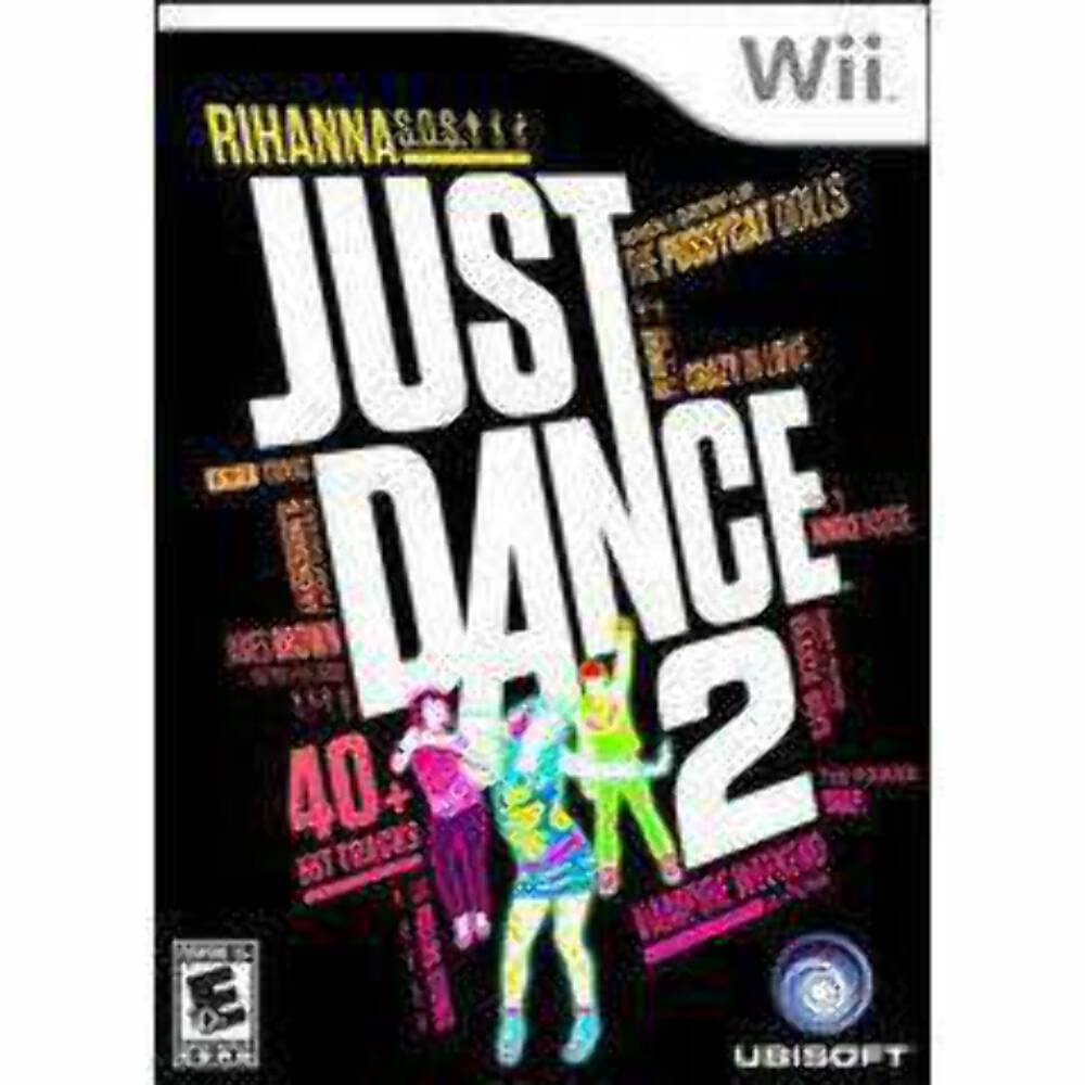 Just Dance 2 - Nintendo Wii Game - Fun Family Dance Party Video Game for Kids & Adults - Perfect for Parties, Workouts & Family Game Nights
